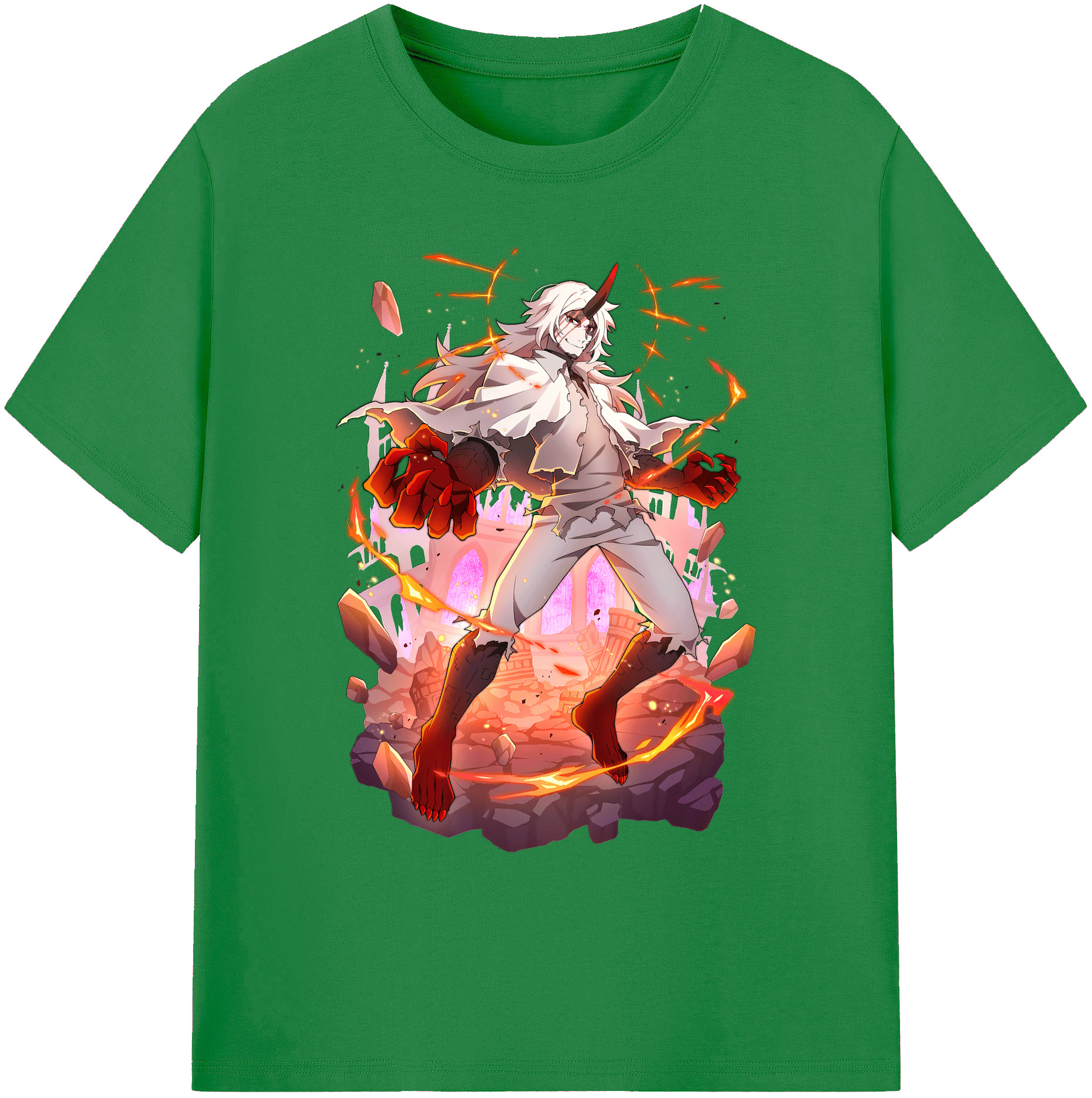 （画像用） 文豪ストレイドッグス Bungo Stray Dogs 綿100％ メンズ半袖Tシャツ｜肌触りやわらか＆通気性