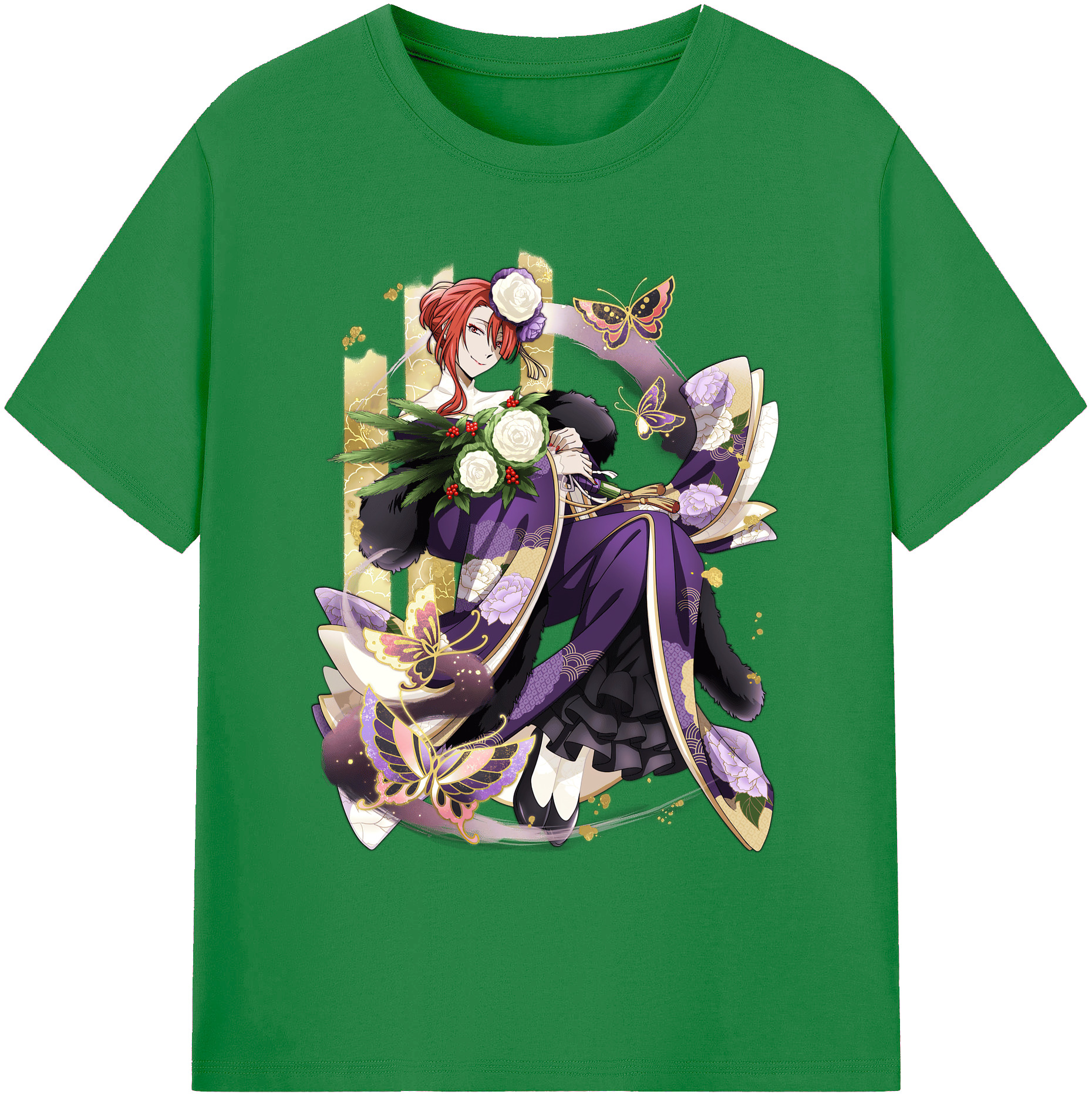 （画像用） 文豪ストレイドッグス Bungo Stray Dogs 綿100％ メンズ半袖Tシャツ｜肌触りやわらか＆通気性
