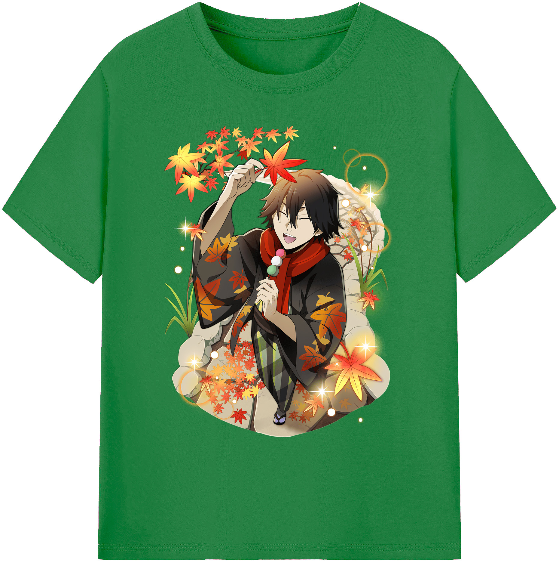 （画像用） 文豪ストレイドッグス Bungo Stray Dogs 綿100％ メンズ半袖Tシャツ｜肌触りやわらか＆通気性
