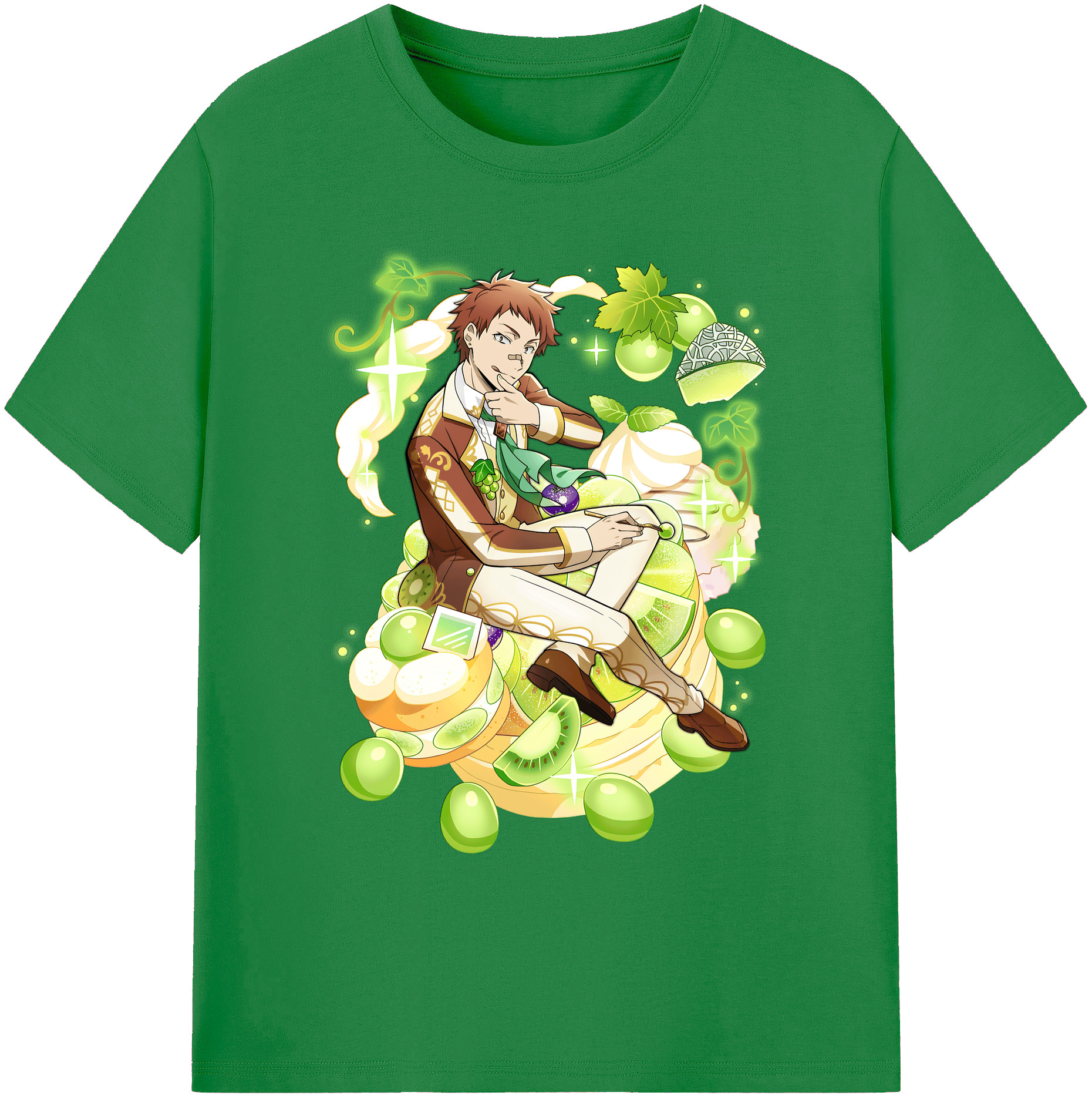 （画像用） 文豪ストレイドッグス Bungo Stray Dogs 綿100％ メンズ半袖Tシャツ｜肌触りやわらか＆通気性