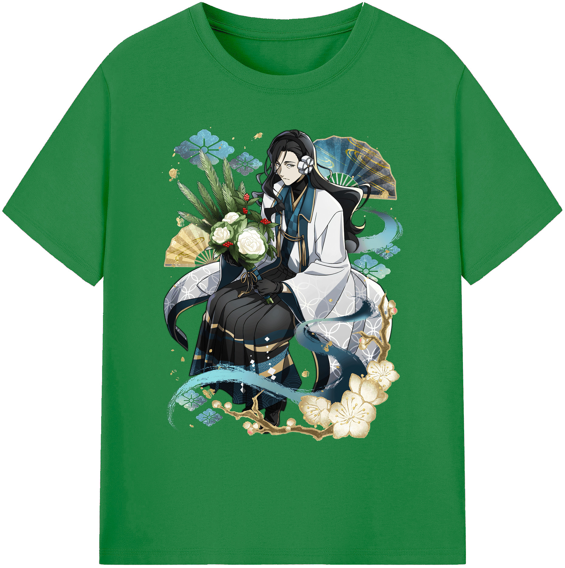 （画像用） 文豪ストレイドッグス Bungo Stray Dogs 綿100％ メンズ半袖Tシャツ｜肌触りやわらか＆通気性