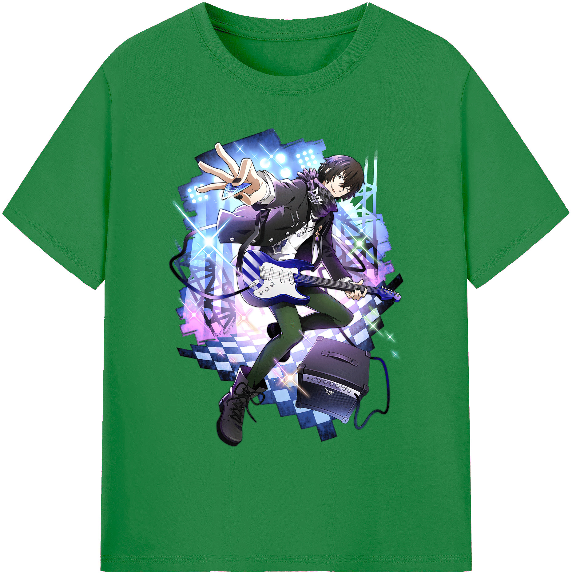 （画像用） 文豪ストレイドッグス Bungo Stray Dogs 綿100％ メンズ半袖Tシャツ｜肌触りやわらか＆通気性