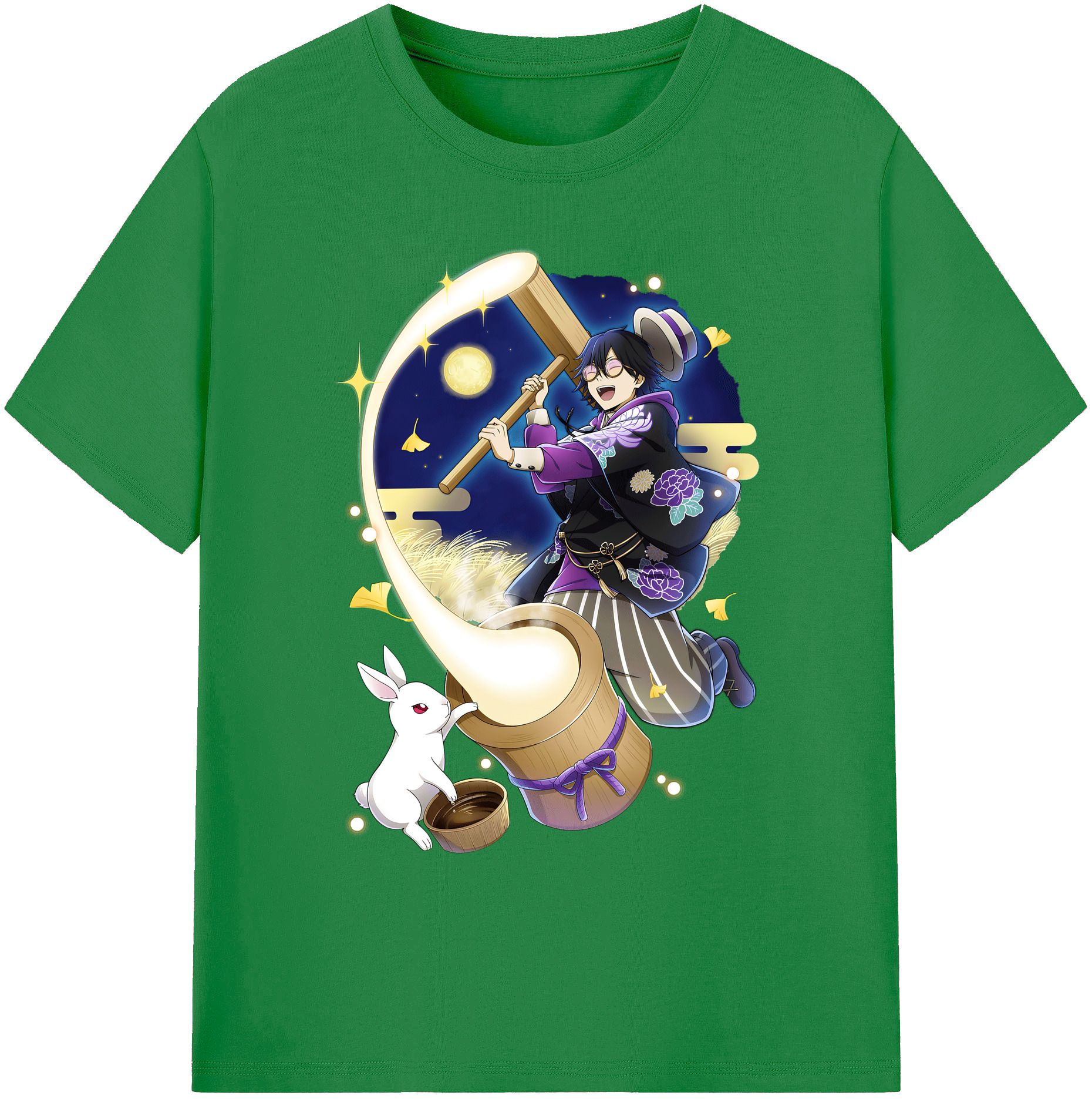 （画像用） 文豪ストレイドッグス Bungo Stray Dogs 綿100％ メンズ半袖Tシャツ｜肌触りやわらか＆通気性