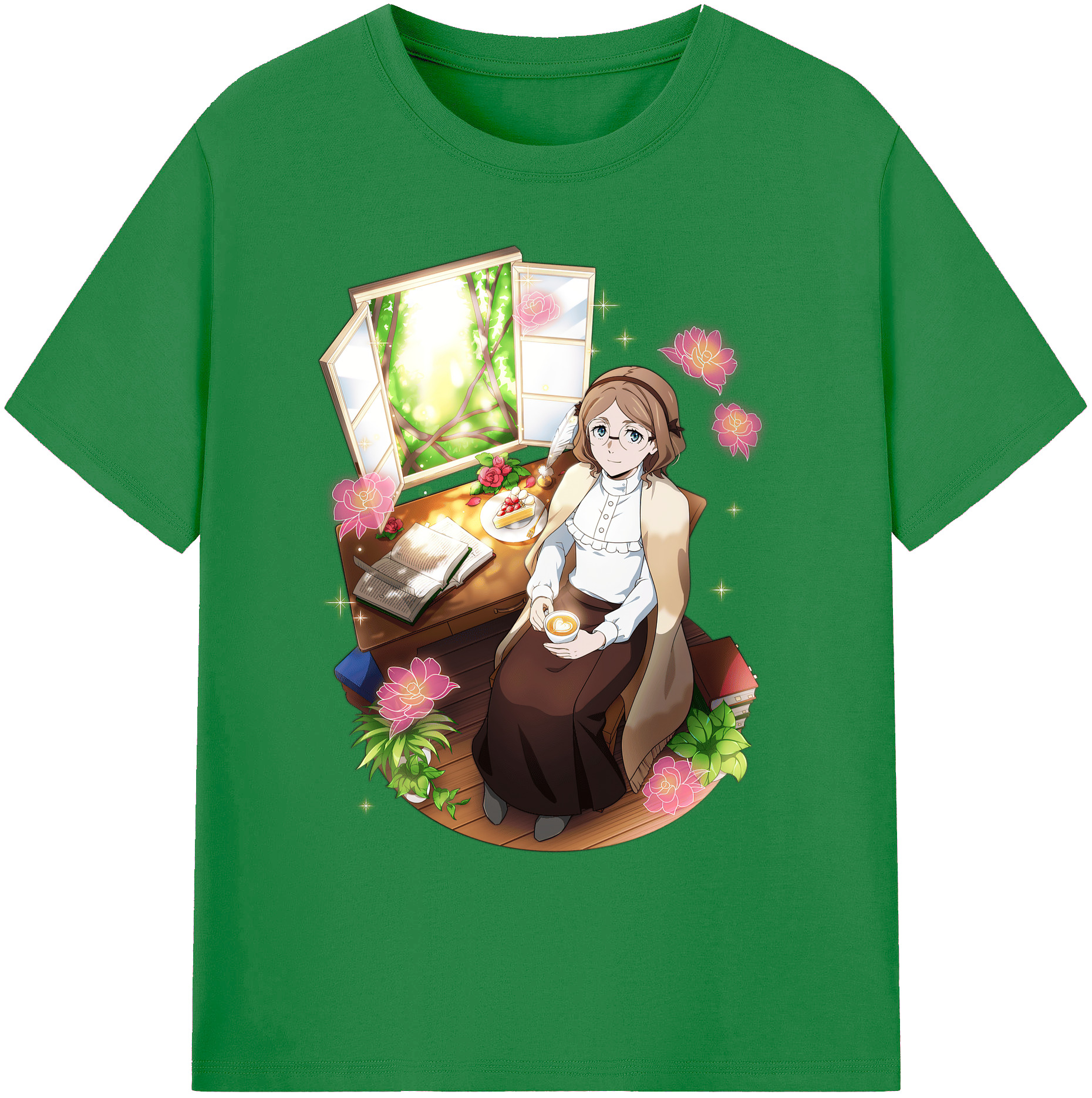 （画像用） 文豪ストレイドッグス Bungo Stray Dogs 綿100％ メンズ半袖Tシャツ｜肌触りやわらか＆通気性