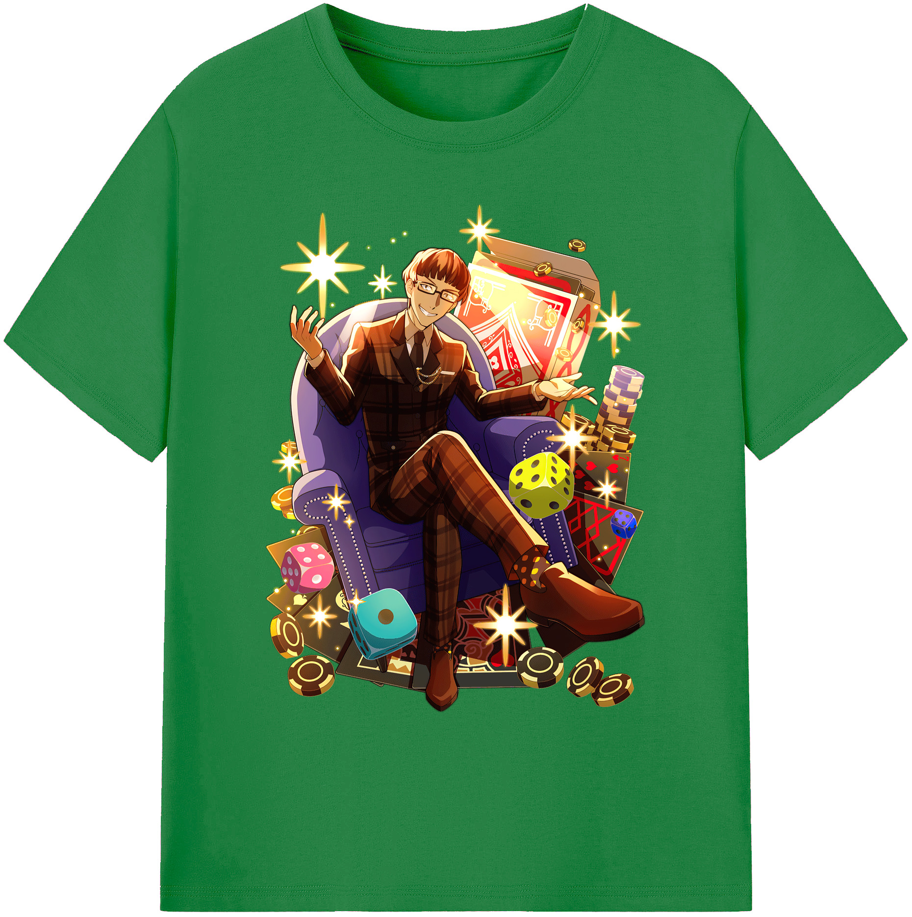 （画像用） 文豪ストレイドッグス Bungo Stray Dogs 綿100％ メンズ半袖Tシャツ｜肌触りやわらか＆通気性