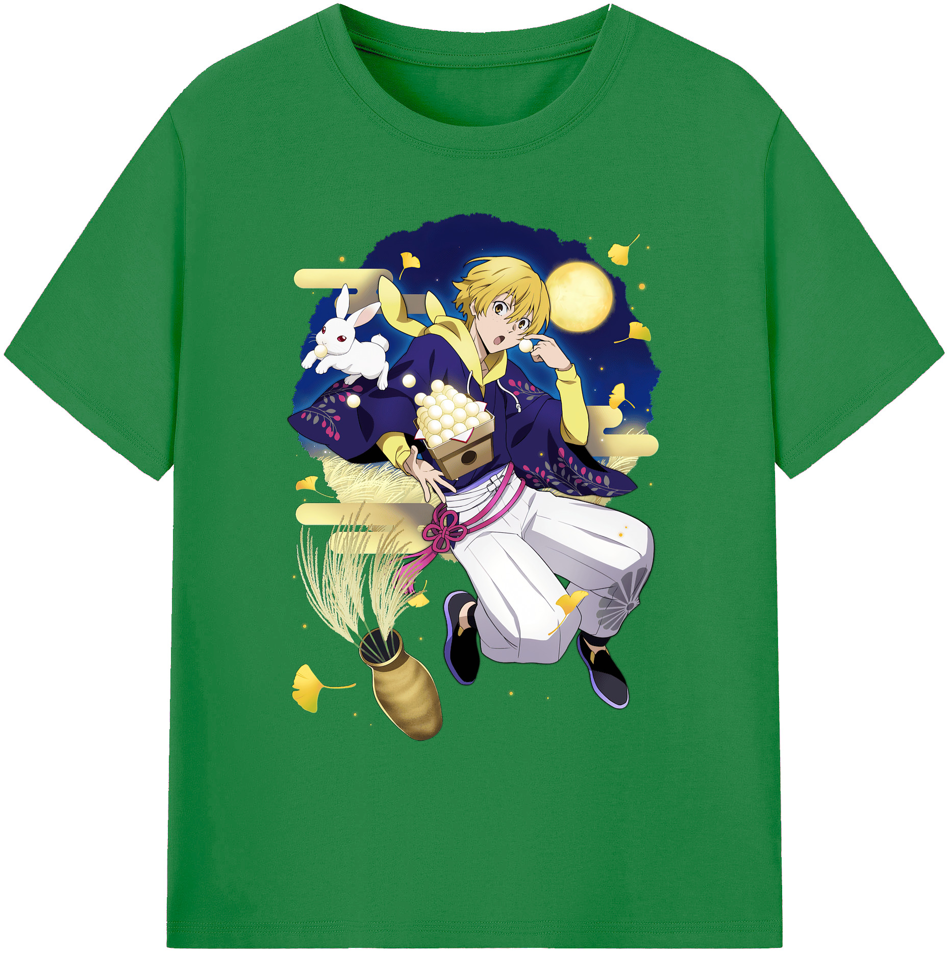（画像用） 文豪ストレイドッグス Bungo Stray Dogs 綿100％ メンズ半袖Tシャツ｜肌触りやわらか＆通気性