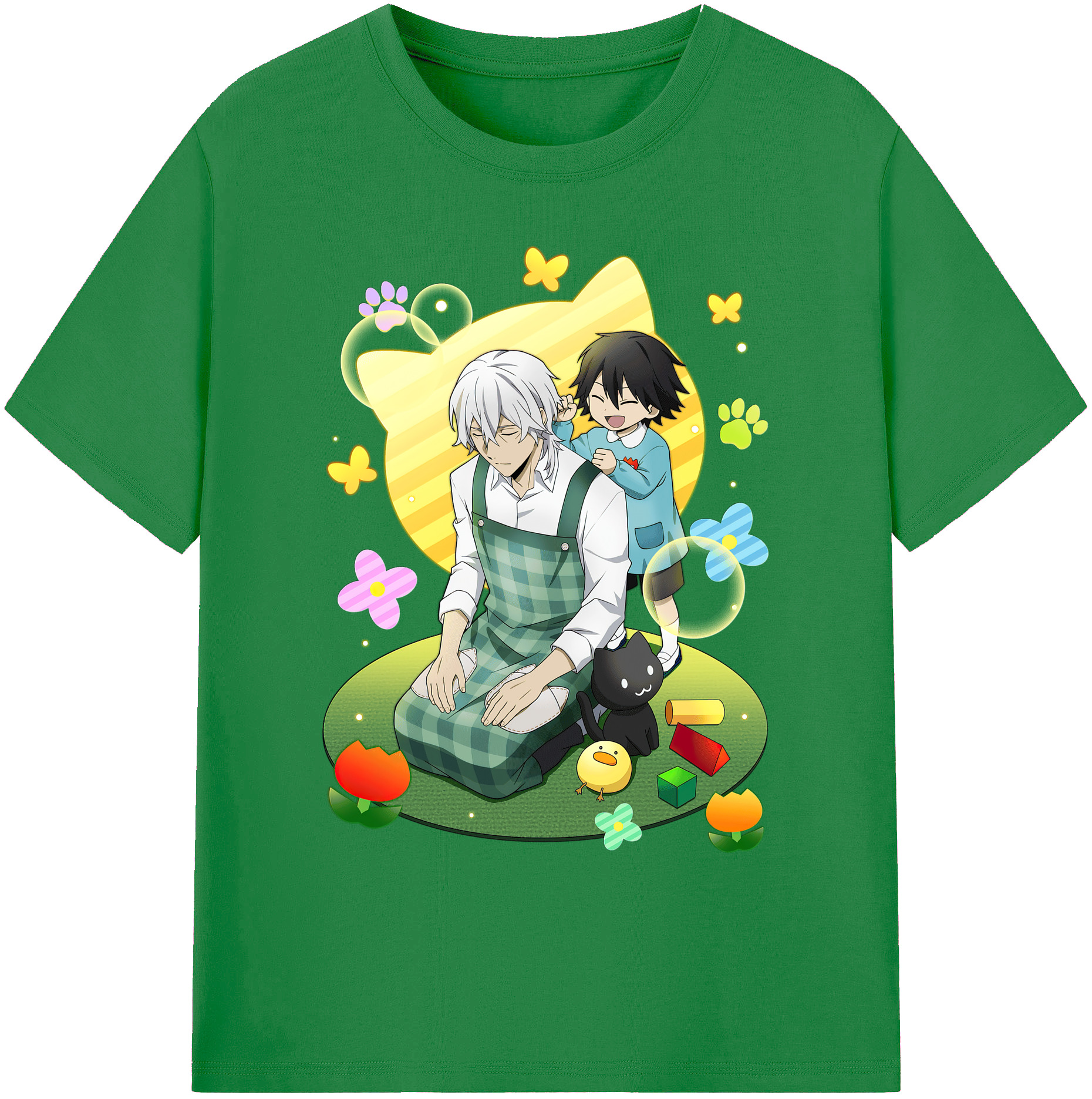 （画像用） 文豪ストレイドッグス Bungo Stray Dogs 綿100％ メンズ半袖Tシャツ｜肌触りやわらか＆通気性