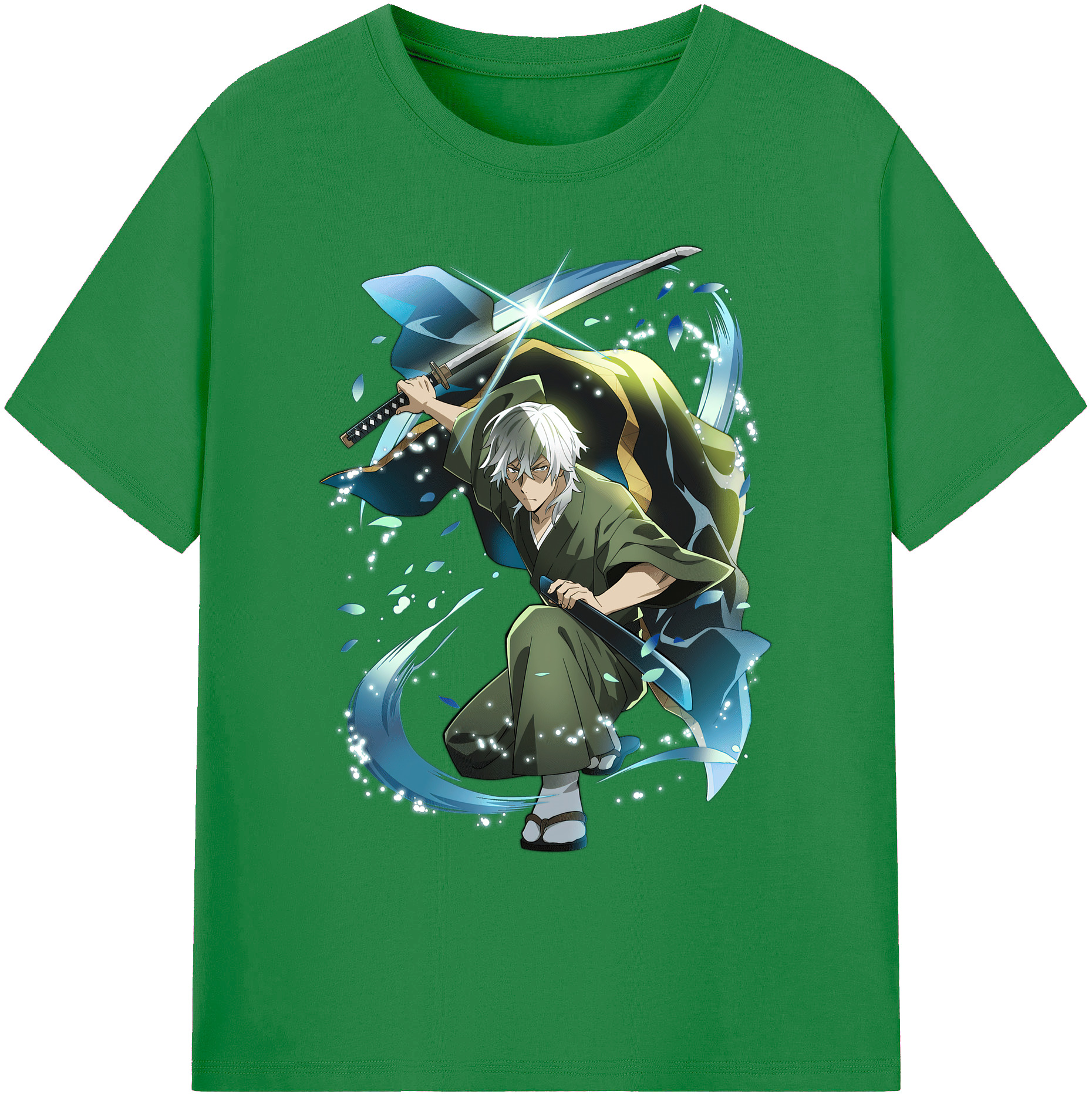 （画像用） 文豪ストレイドッグス Bungo Stray Dogs 綿100％ メンズ半袖Tシャツ｜肌触りやわらか＆通気性