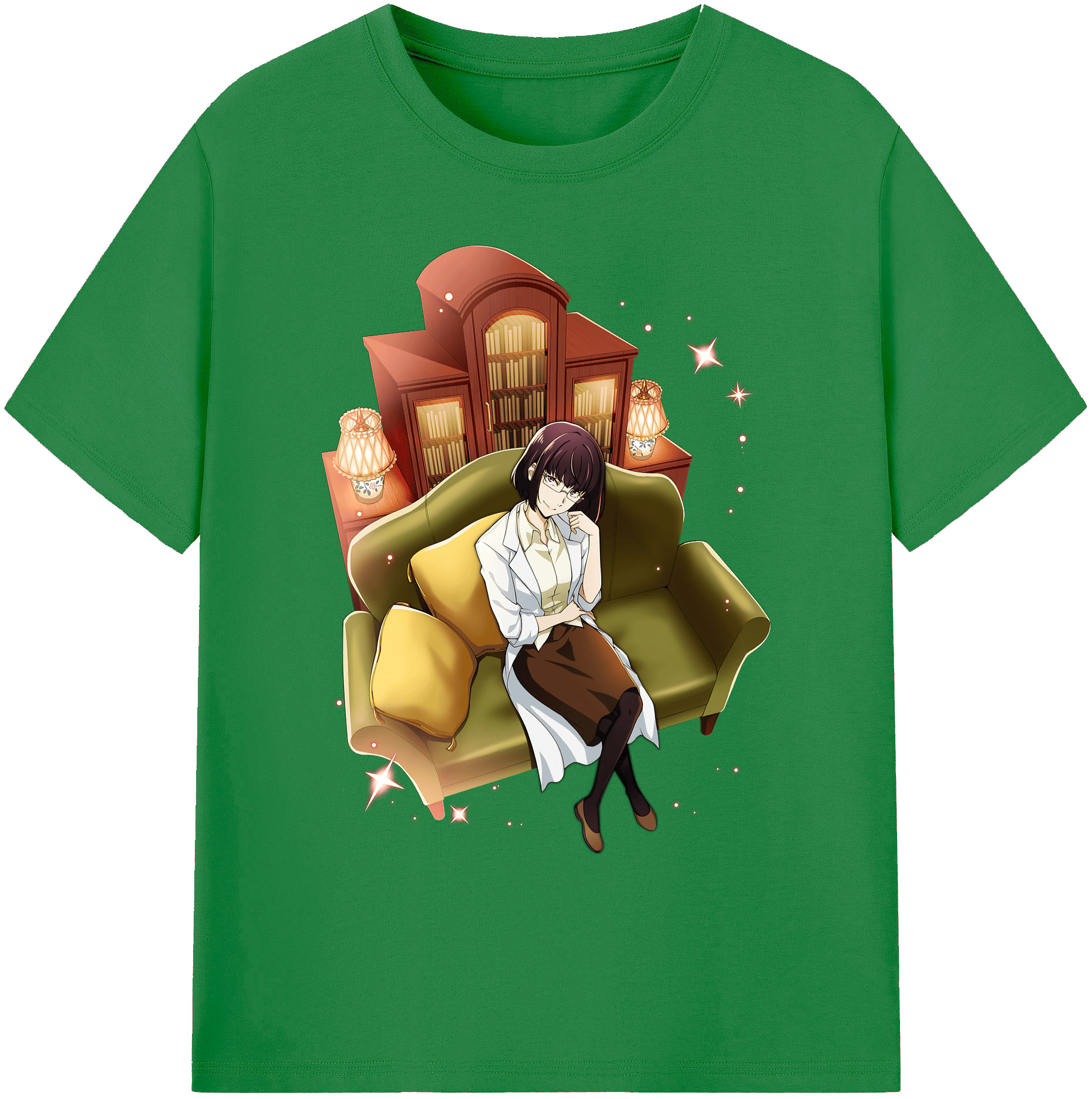 （画像用） 文豪ストレイドッグス Bungo Stray Dogs 綿100％ メンズ半袖Tシャツ｜肌触りやわらか＆通気性