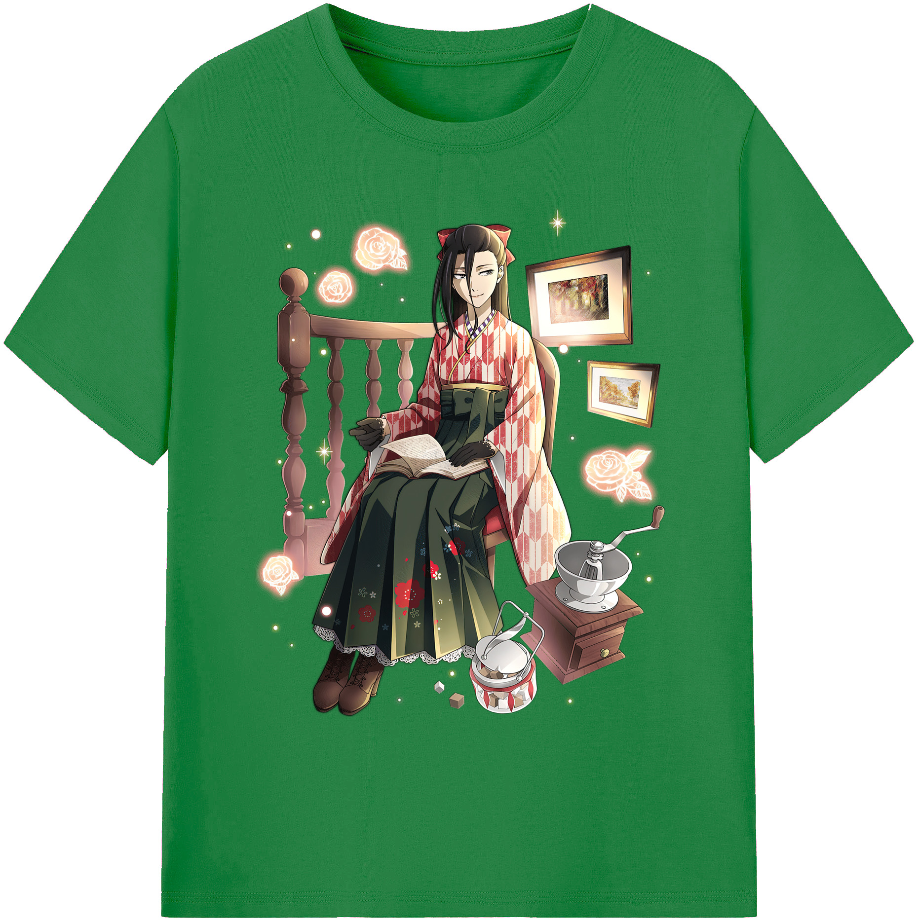 （画像用） 文豪ストレイドッグス Bungo Stray Dogs 綿100％ メンズ半袖Tシャツ｜肌触りやわらか＆通気性