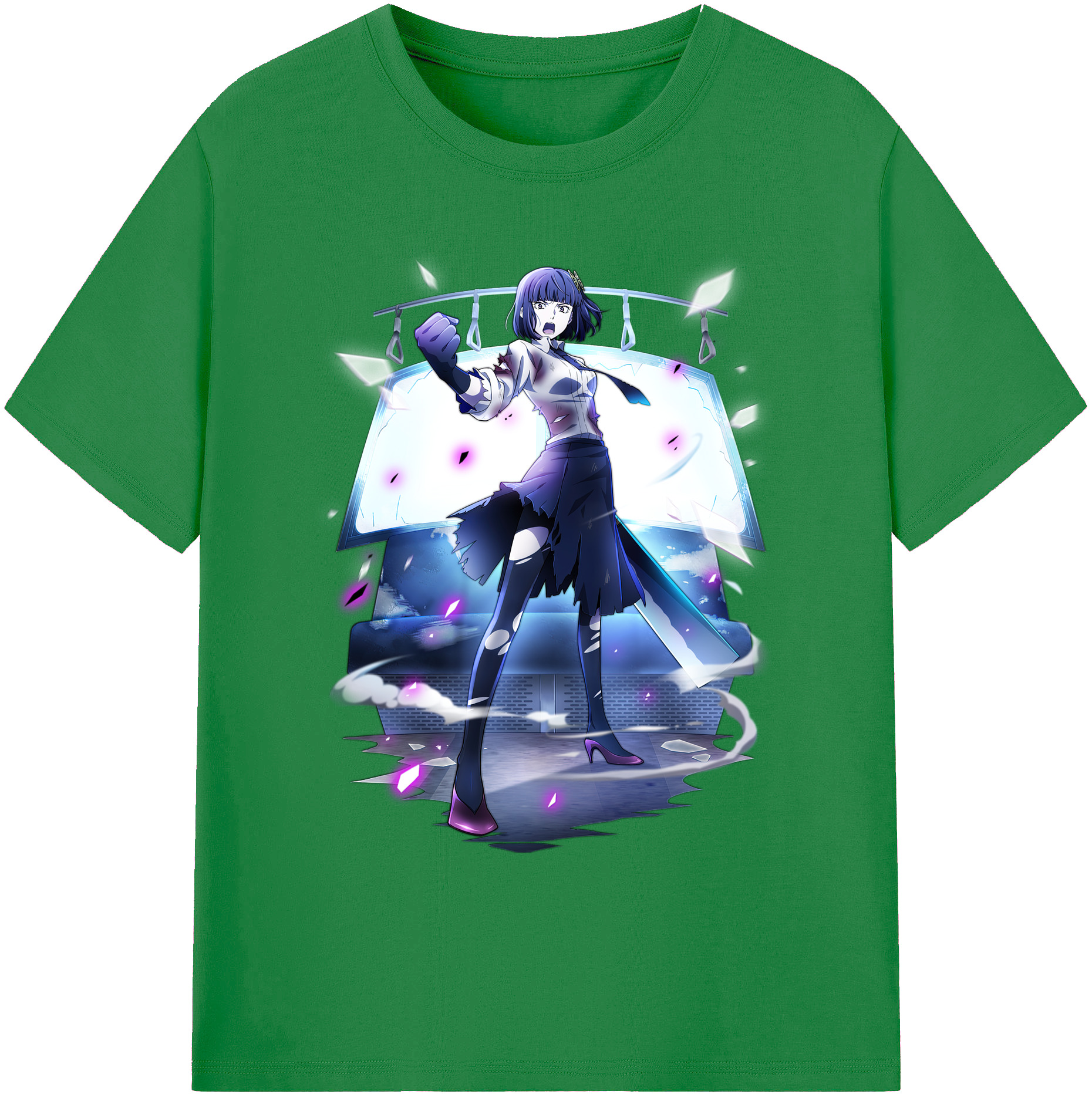 （画像用） 文豪ストレイドッグス Bungo Stray Dogs 綿100％ メンズ半袖Tシャツ｜肌触りやわらか＆通気性