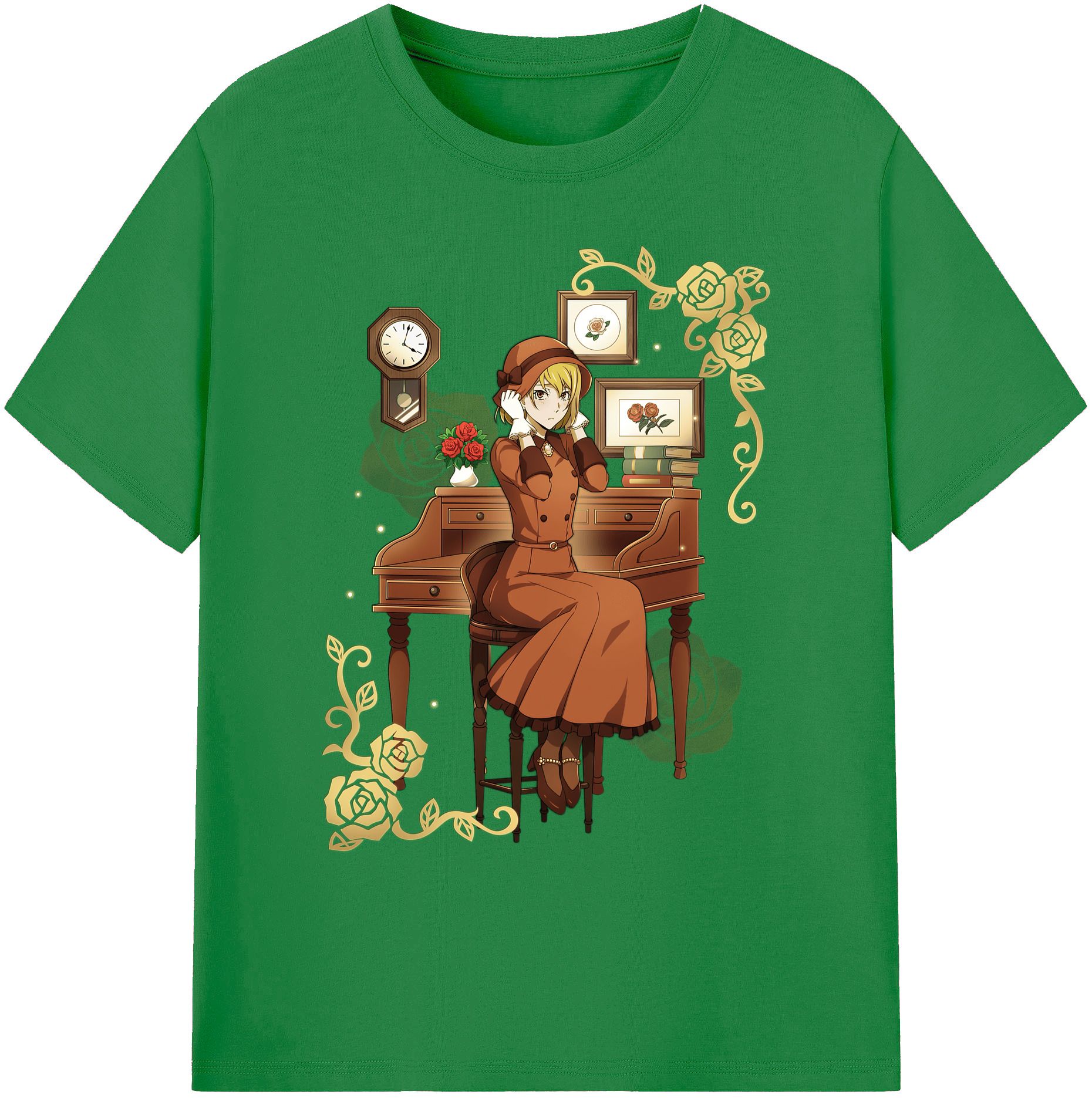 （画像用） 文豪ストレイドッグス Bungo Stray Dogs 綿100％ メンズ半袖Tシャツ｜肌触りやわらか＆通気性