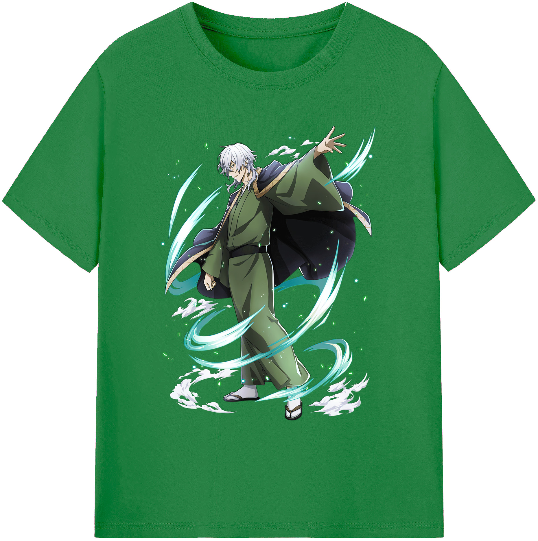 （画像用） 文豪ストレイドッグス Bungo Stray Dogs 綿100％ メンズ半袖Tシャツ｜肌触りやわらか＆通気性