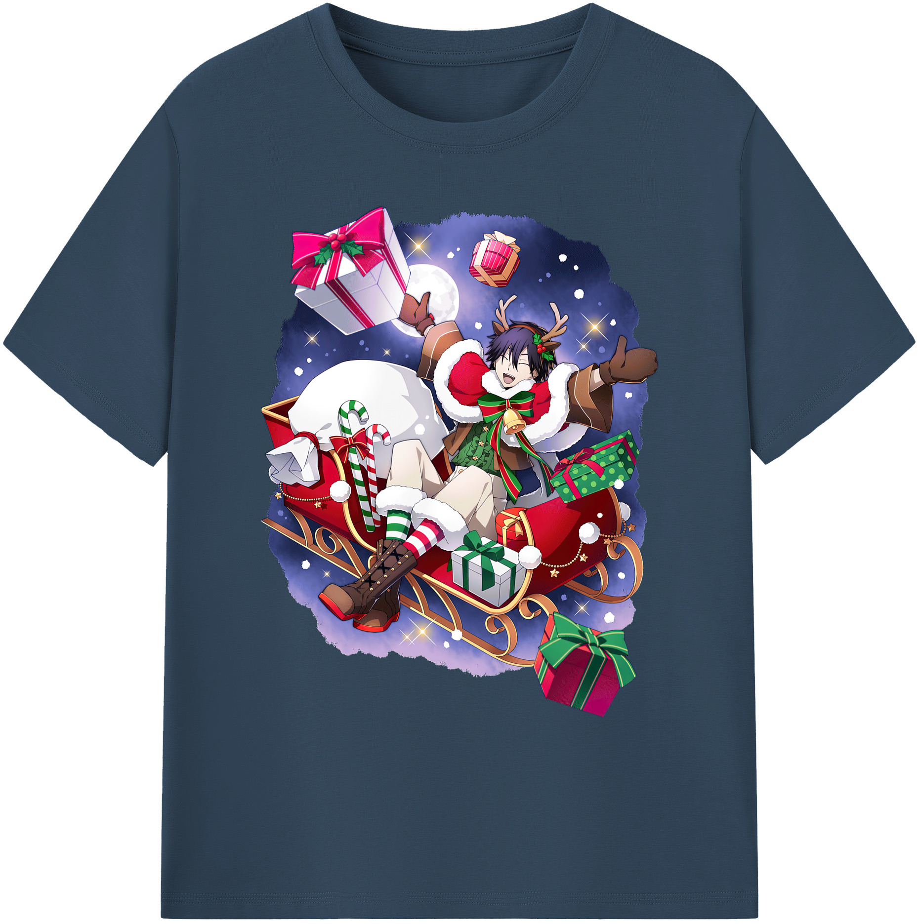 （画像用） 文豪ストレイドッグス Bungo Stray Dogs 綿100％ メンズ半袖Tシャツ｜肌触りやわらか＆通気性