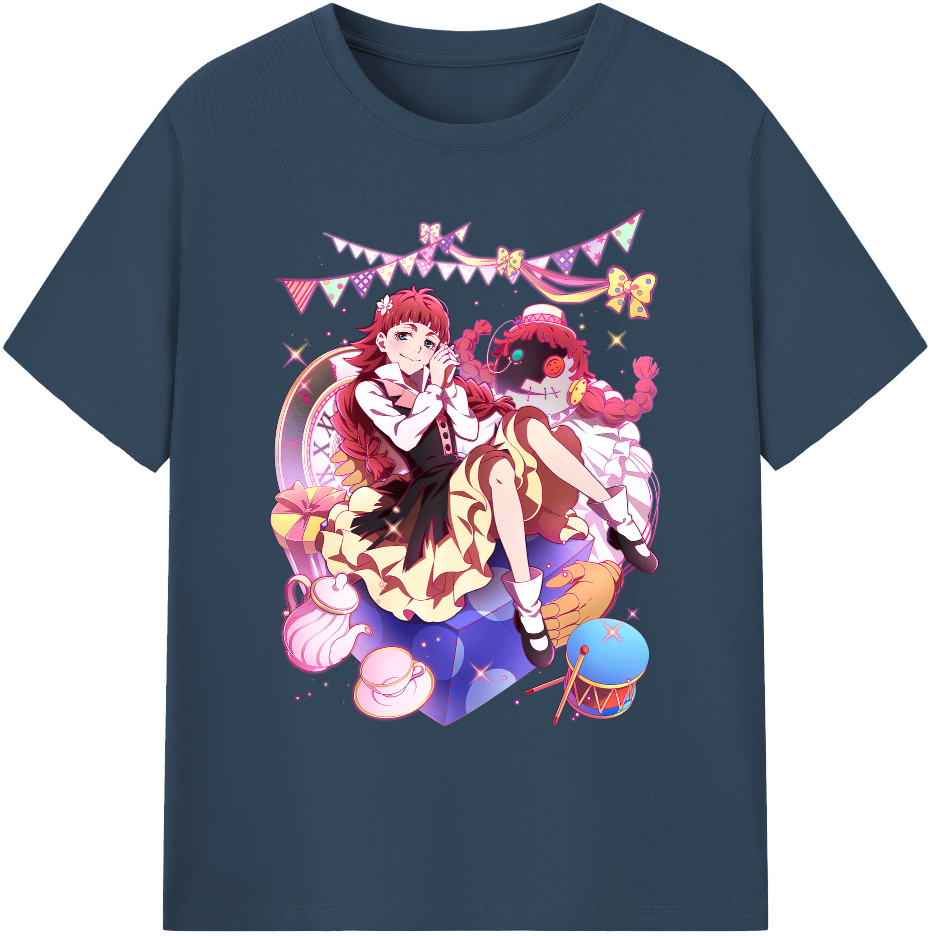（画像用） 文豪ストレイドッグス Bungo Stray Dogs 綿100％ メンズ半袖Tシャツ｜肌触りやわらか＆通気性