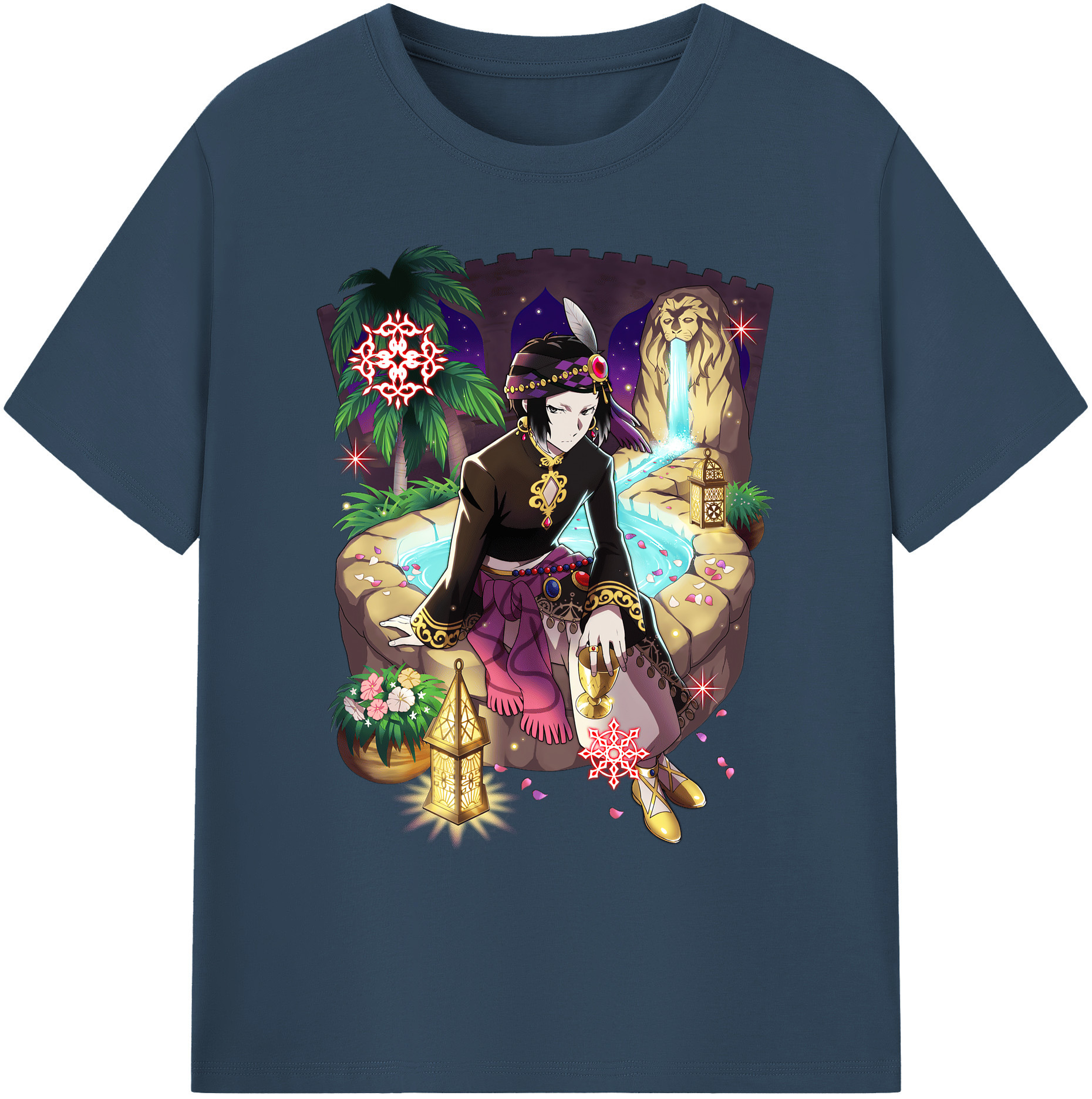 （画像用） 文豪ストレイドッグス Bungo Stray Dogs 綿100％ メンズ半袖Tシャツ｜肌触りやわらか＆通気性