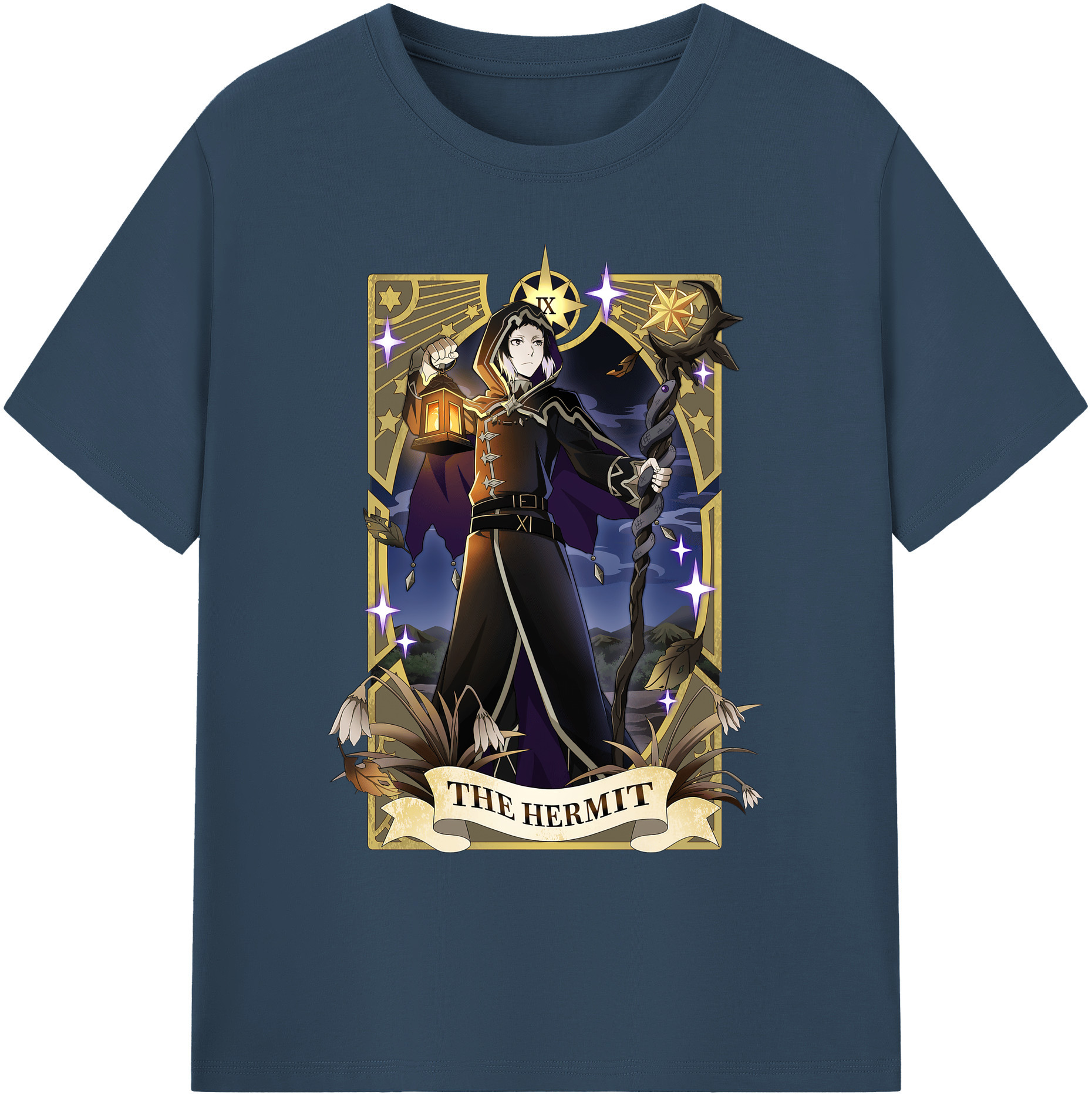 （画像用） 文豪ストレイドッグス Bungo Stray Dogs 綿100％ メンズ半袖Tシャツ｜肌触りやわらか＆通気性