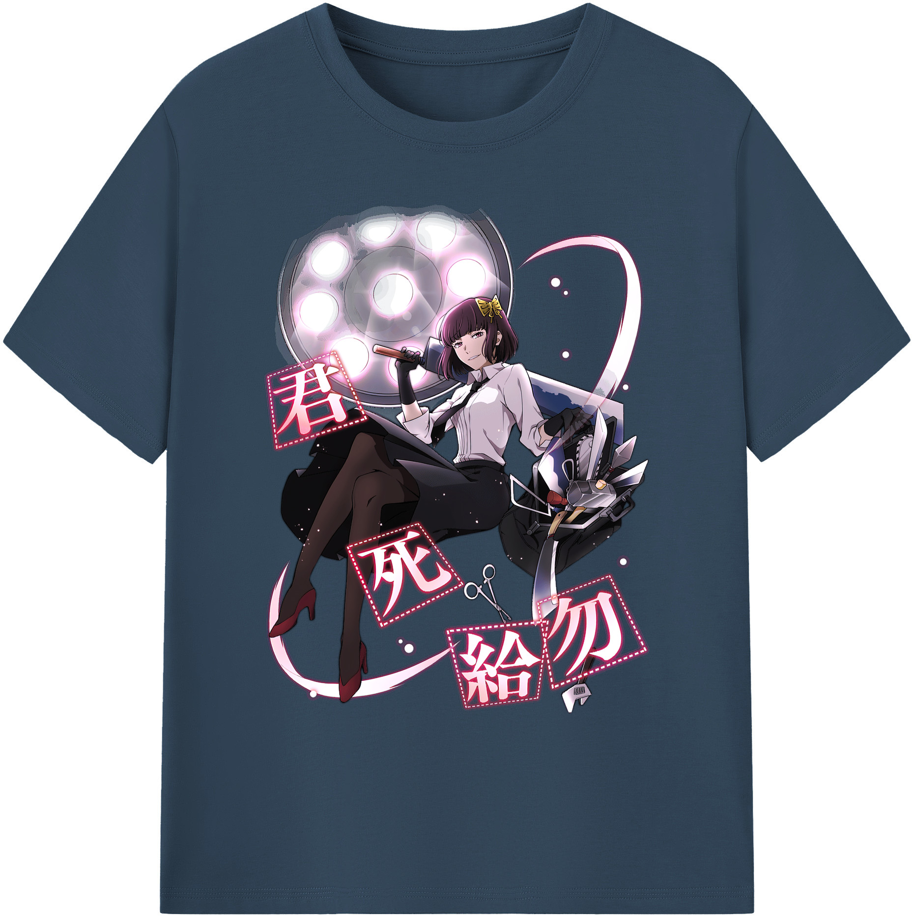 （画像用） 文豪ストレイドッグス Bungo Stray Dogs 綿100％ メンズ半袖Tシャツ｜肌触りやわらか＆通気性