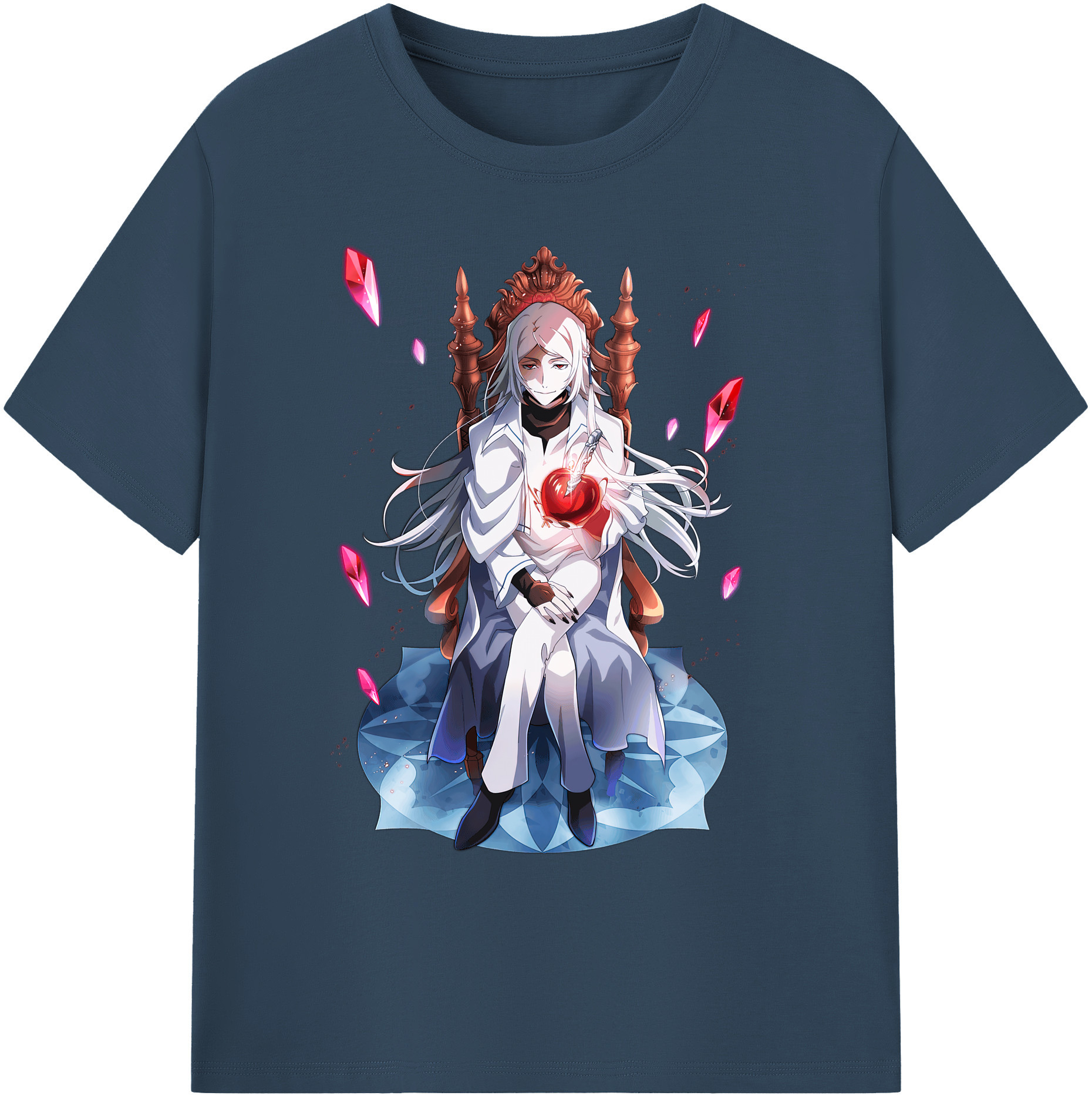 （画像用） 文豪ストレイドッグス Bungo Stray Dogs 綿100％ メンズ半袖Tシャツ｜肌触りやわらか＆通気性