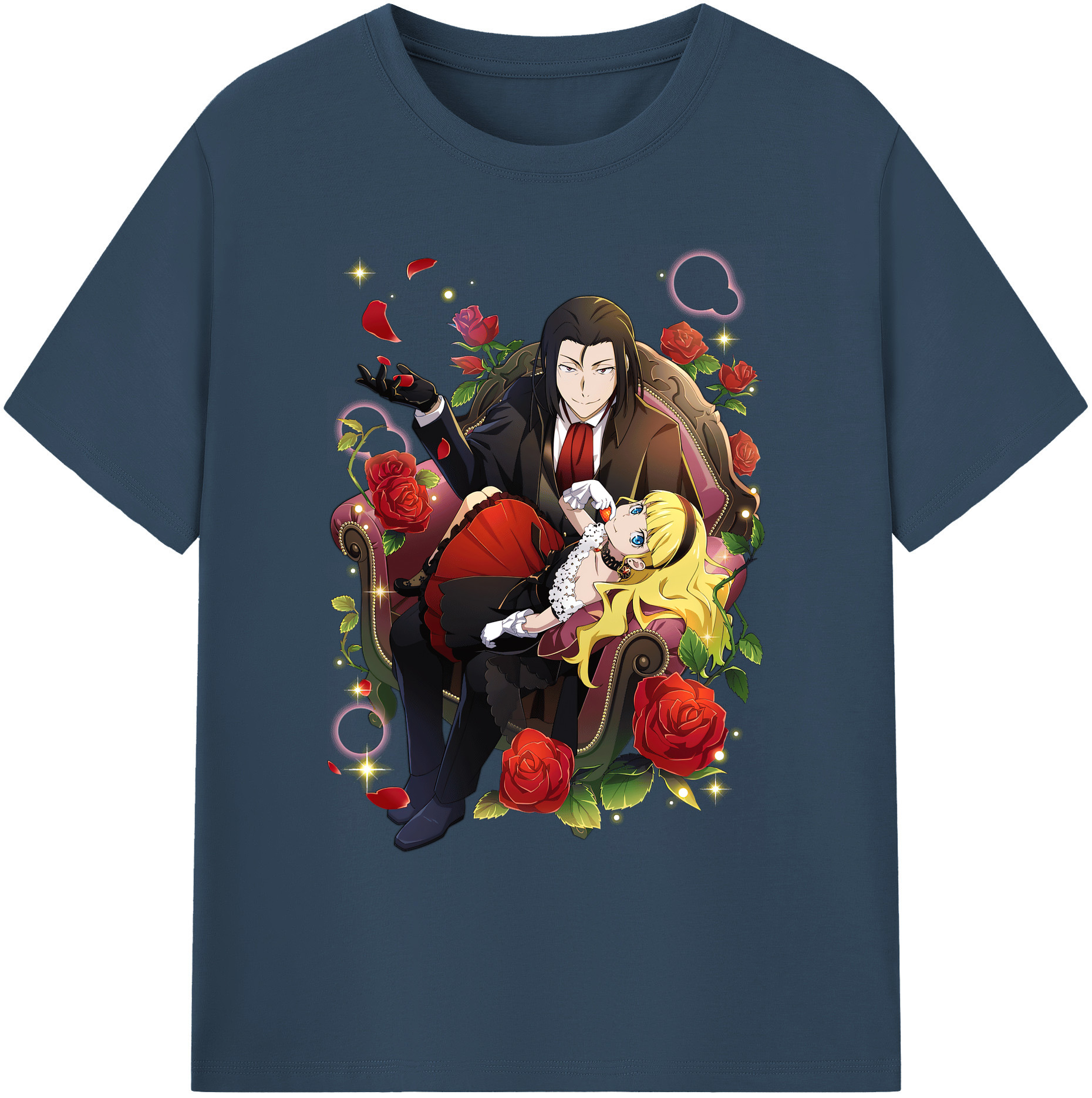 （画像用） 文豪ストレイドッグス Bungo Stray Dogs 綿100％ メンズ半袖Tシャツ｜肌触りやわらか＆通気性