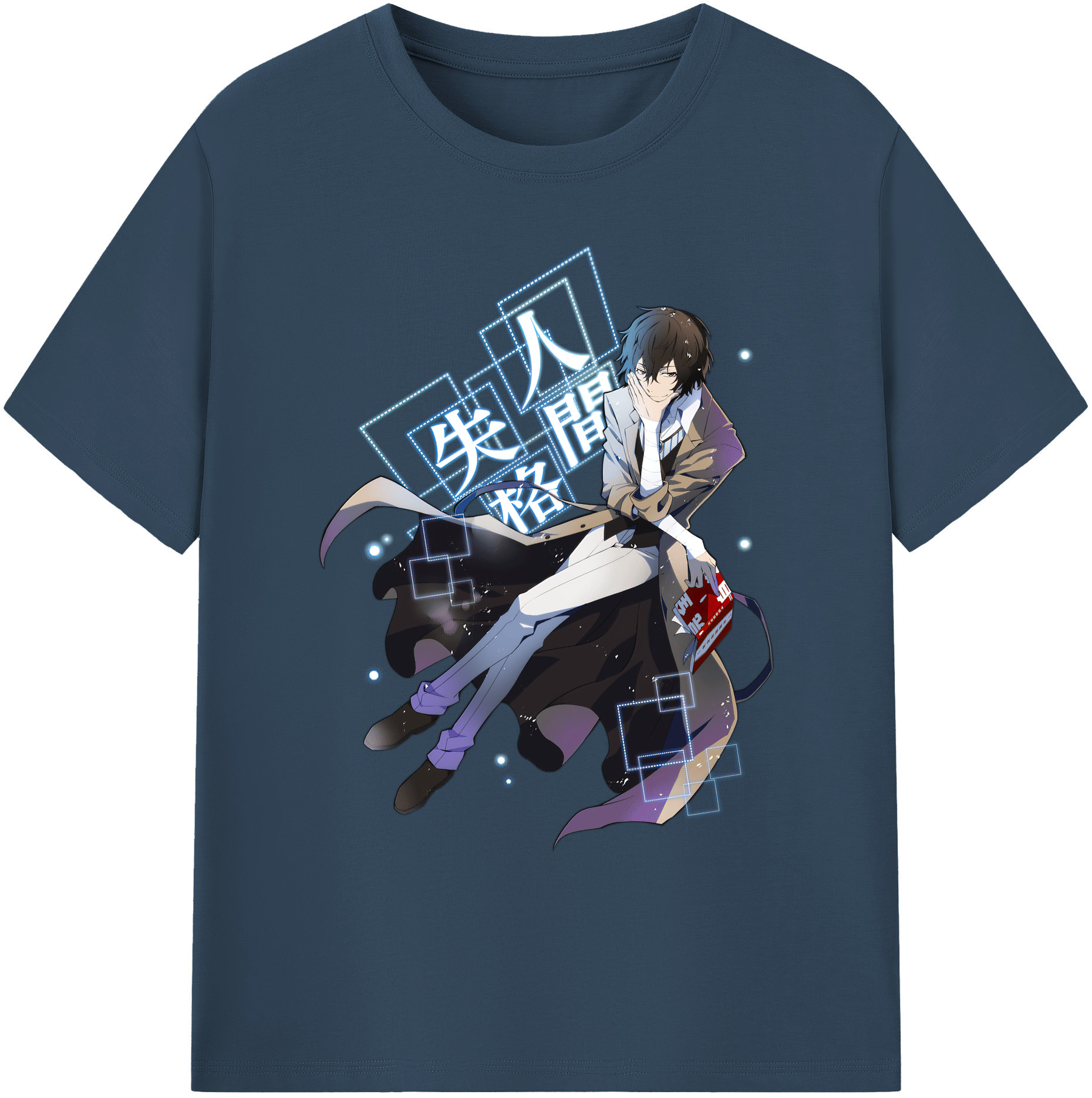 （画像用） 文豪ストレイドッグス Bungo Stray Dogs 綿100％ メンズ半袖Tシャツ｜肌触りやわらか＆通気性