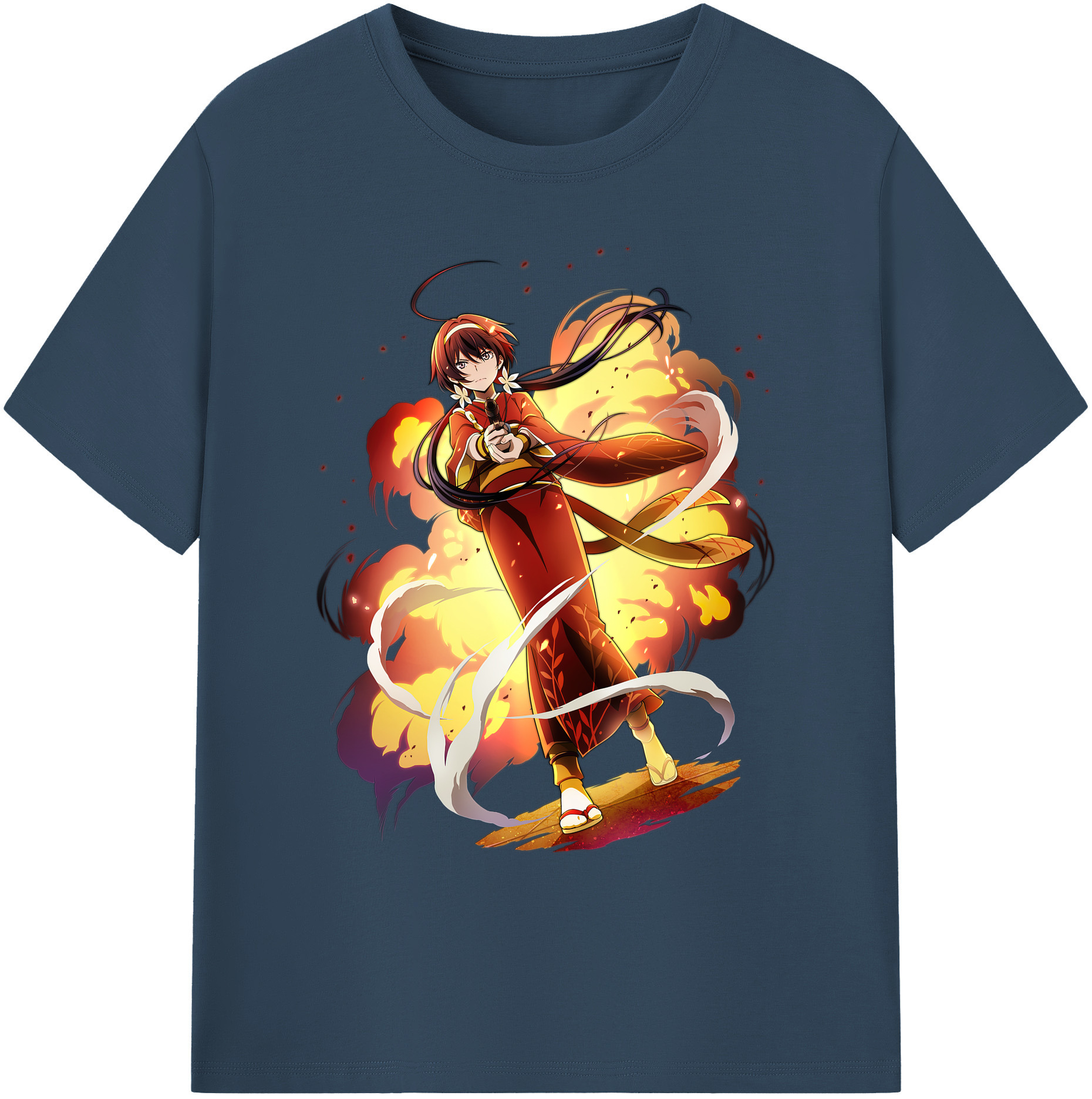 （画像用） 文豪ストレイドッグス Bungo Stray Dogs 綿100％ メンズ半袖Tシャツ｜肌触りやわらか＆通気性