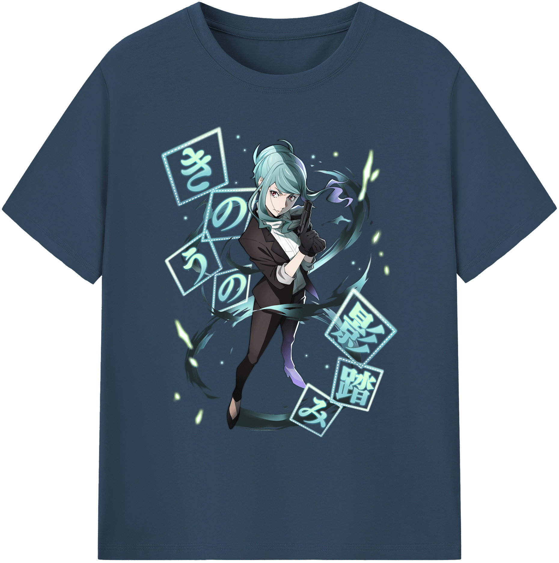 （画像用） 文豪ストレイドッグス Bungo Stray Dogs 綿100％ メンズ半袖Tシャツ｜肌触りやわらか＆通気性