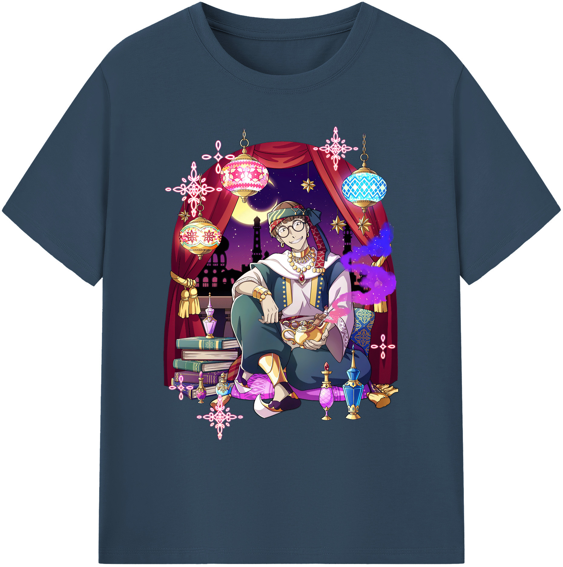 （画像用） 文豪ストレイドッグス Bungo Stray Dogs 綿100％ メンズ半袖Tシャツ｜肌触りやわらか＆通気性