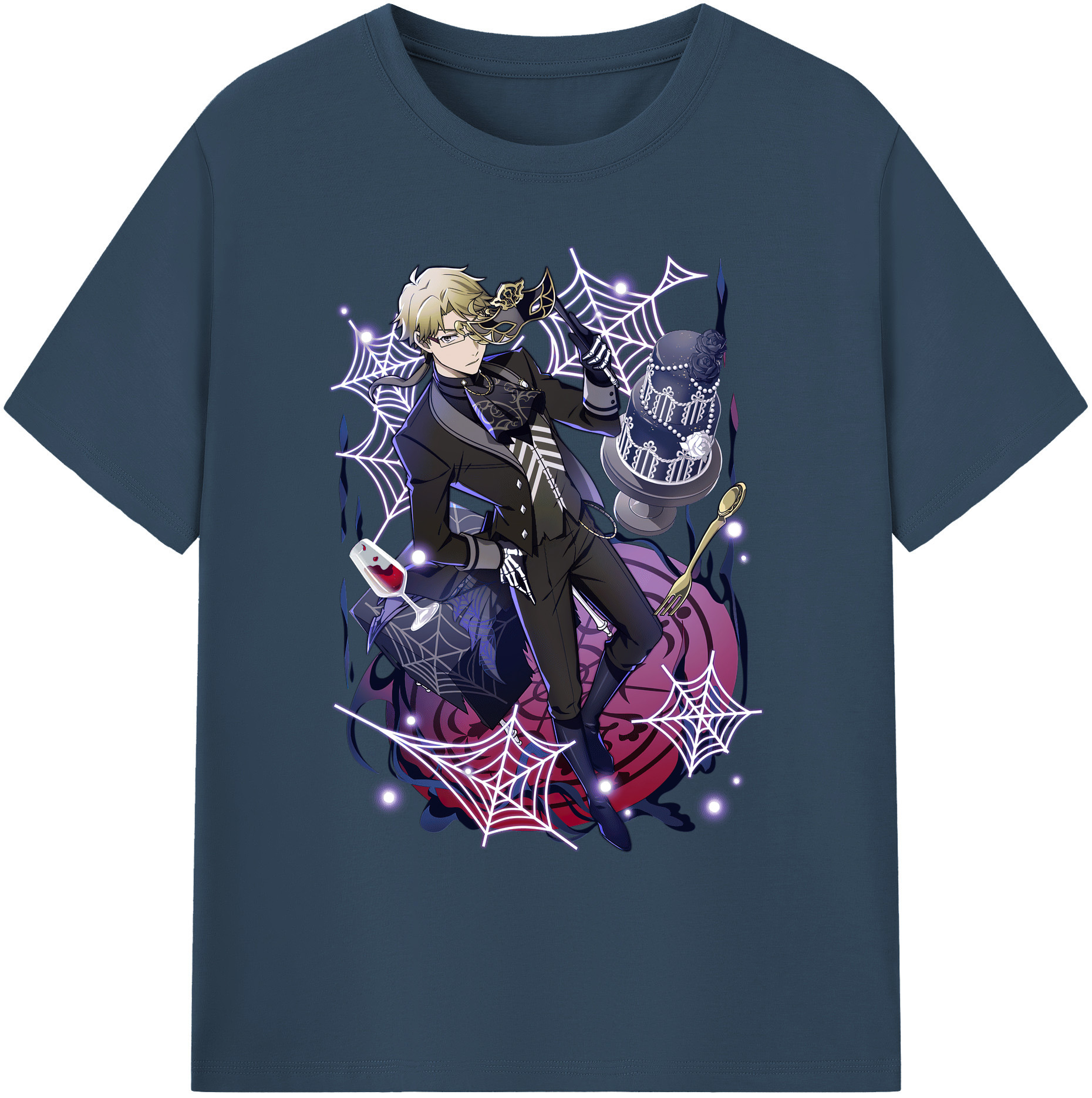（画像用） 文豪ストレイドッグス Bungo Stray Dogs 綿100％ メンズ半袖Tシャツ｜肌触りやわらか＆通気性