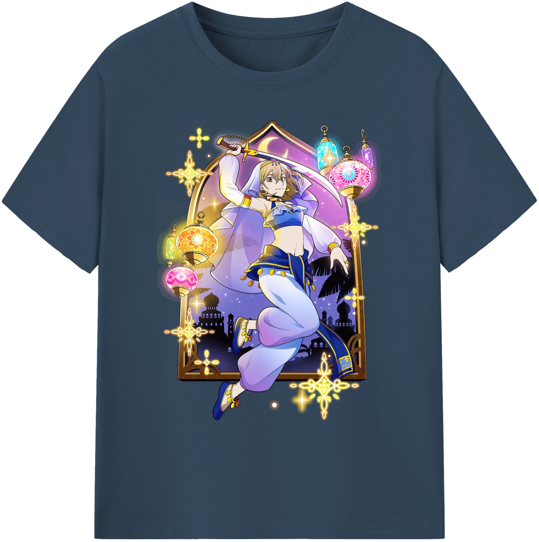 （画像用） 文豪ストレイドッグス Bungo Stray Dogs 綿100％ メンズ半袖Tシャツ｜肌触りやわらか＆通気性
