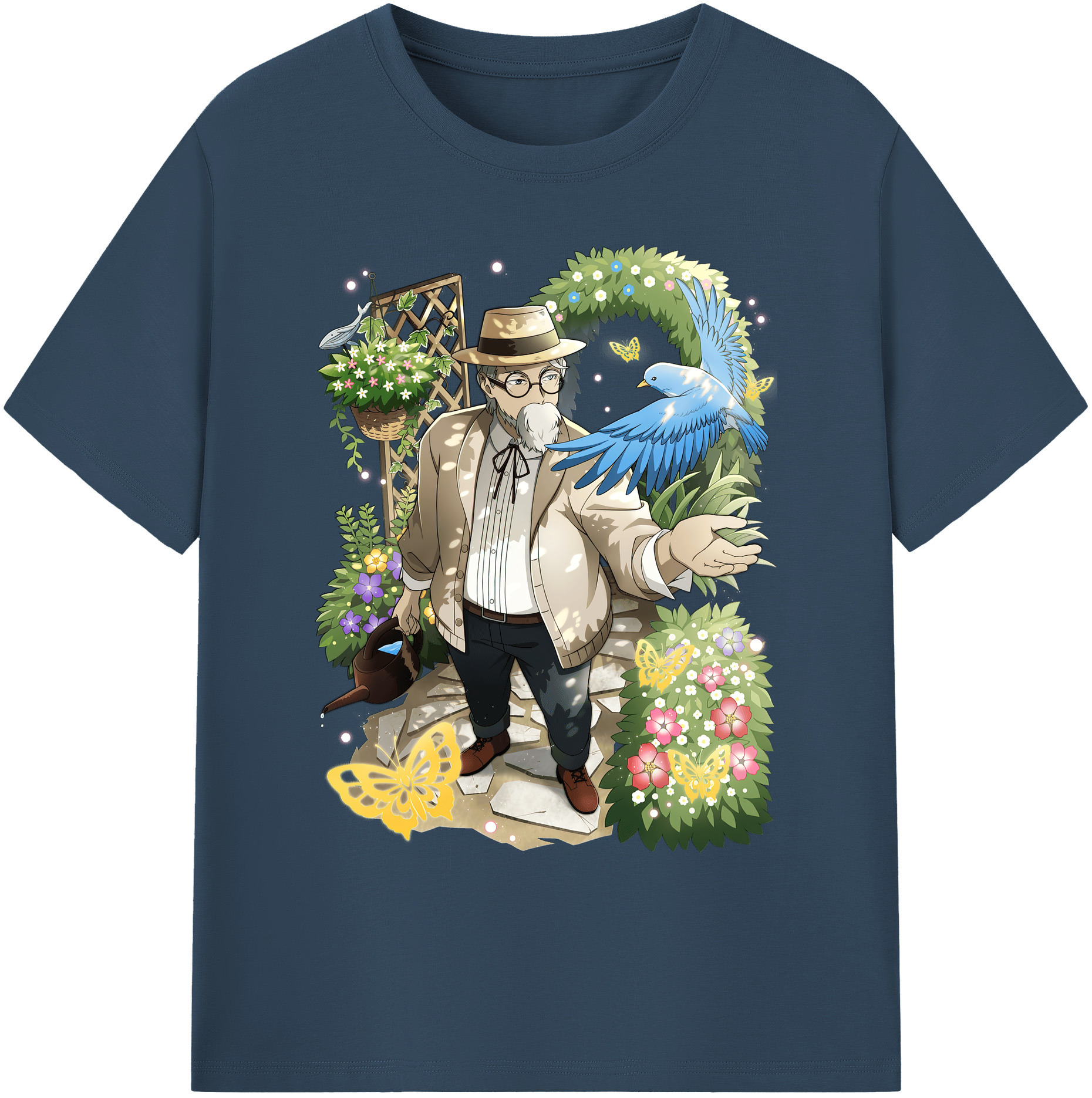 （画像用） 文豪ストレイドッグス Bungo Stray Dogs 綿100％ メンズ半袖Tシャツ｜肌触りやわらか＆通気性