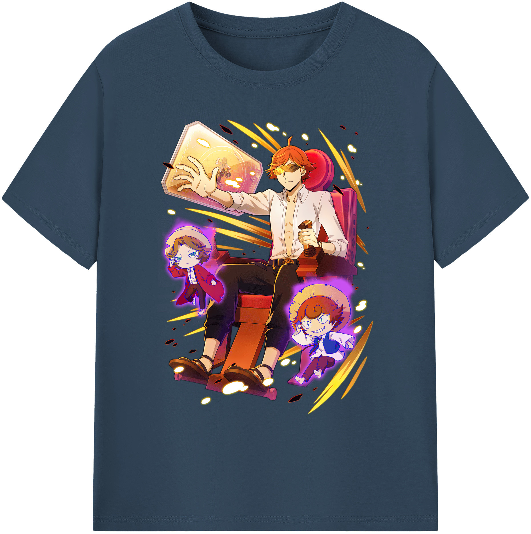 （画像用） 文豪ストレイドッグス Bungo Stray Dogs 綿100％ メンズ半袖Tシャツ｜肌触りやわらか＆通気性
