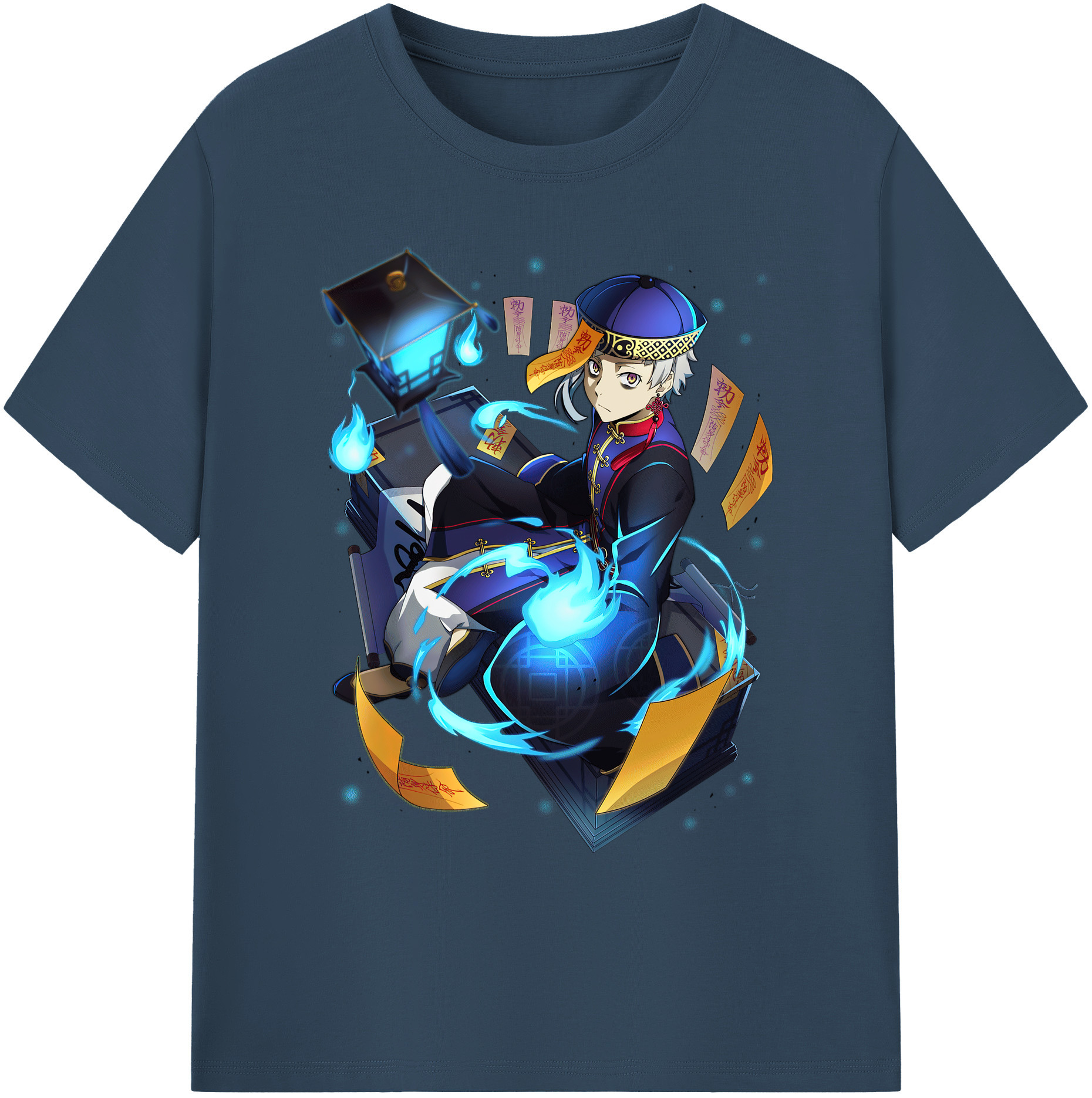 （画像用） 文豪ストレイドッグス Bungo Stray Dogs 綿100％ メンズ半袖Tシャツ｜肌触りやわらか＆通気性