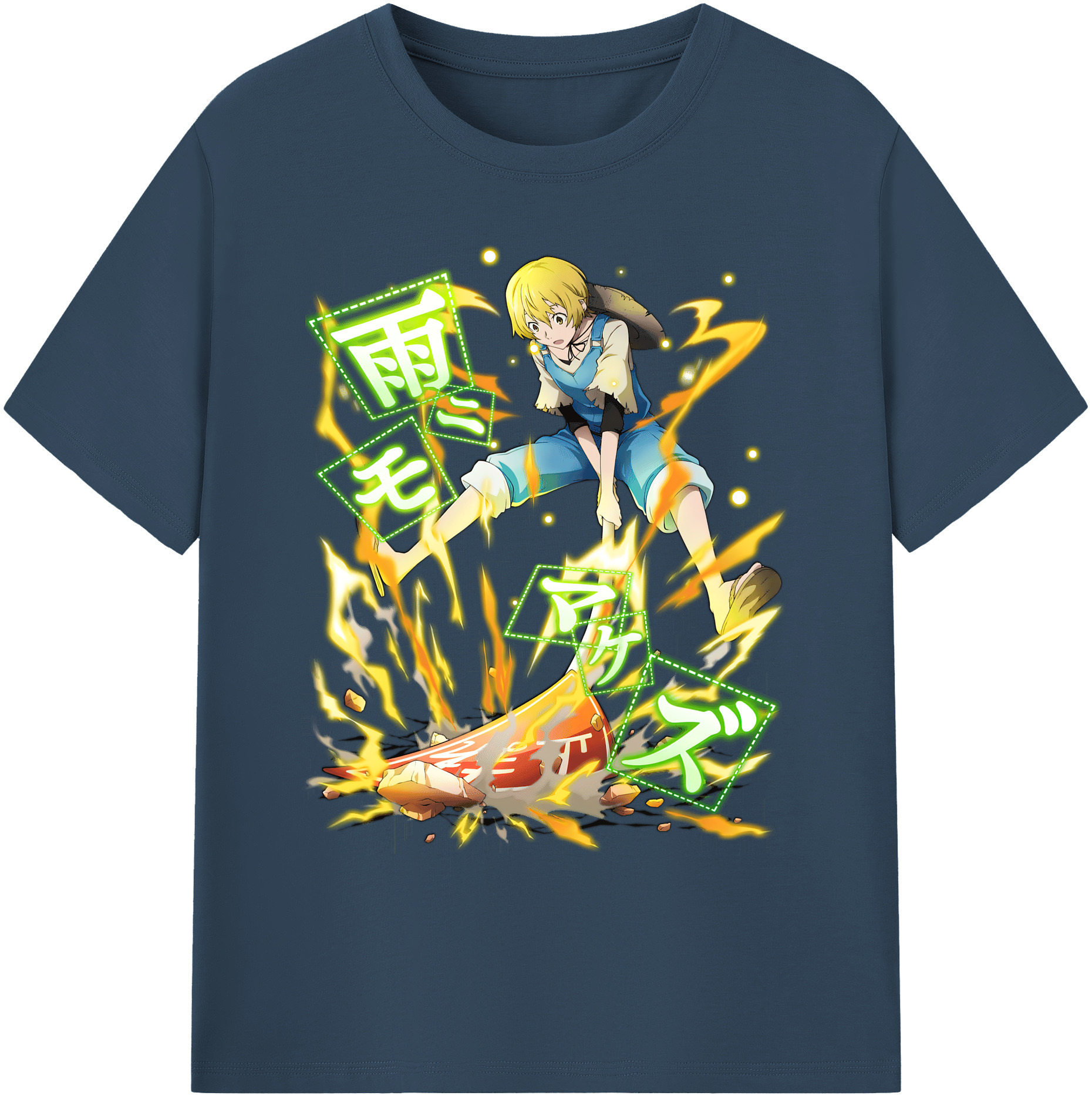 （画像用） 文豪ストレイドッグス Bungo Stray Dogs 綿100％ メンズ半袖Tシャツ｜肌触りやわらか＆通気性