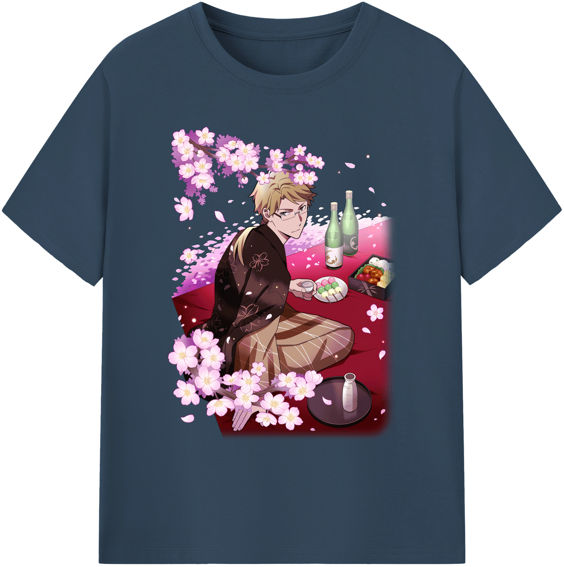 （画像用） 文豪ストレイドッグス Bungo Stray Dogs 綿100％ メンズ半袖Tシャツ｜肌触りやわらか＆通気性