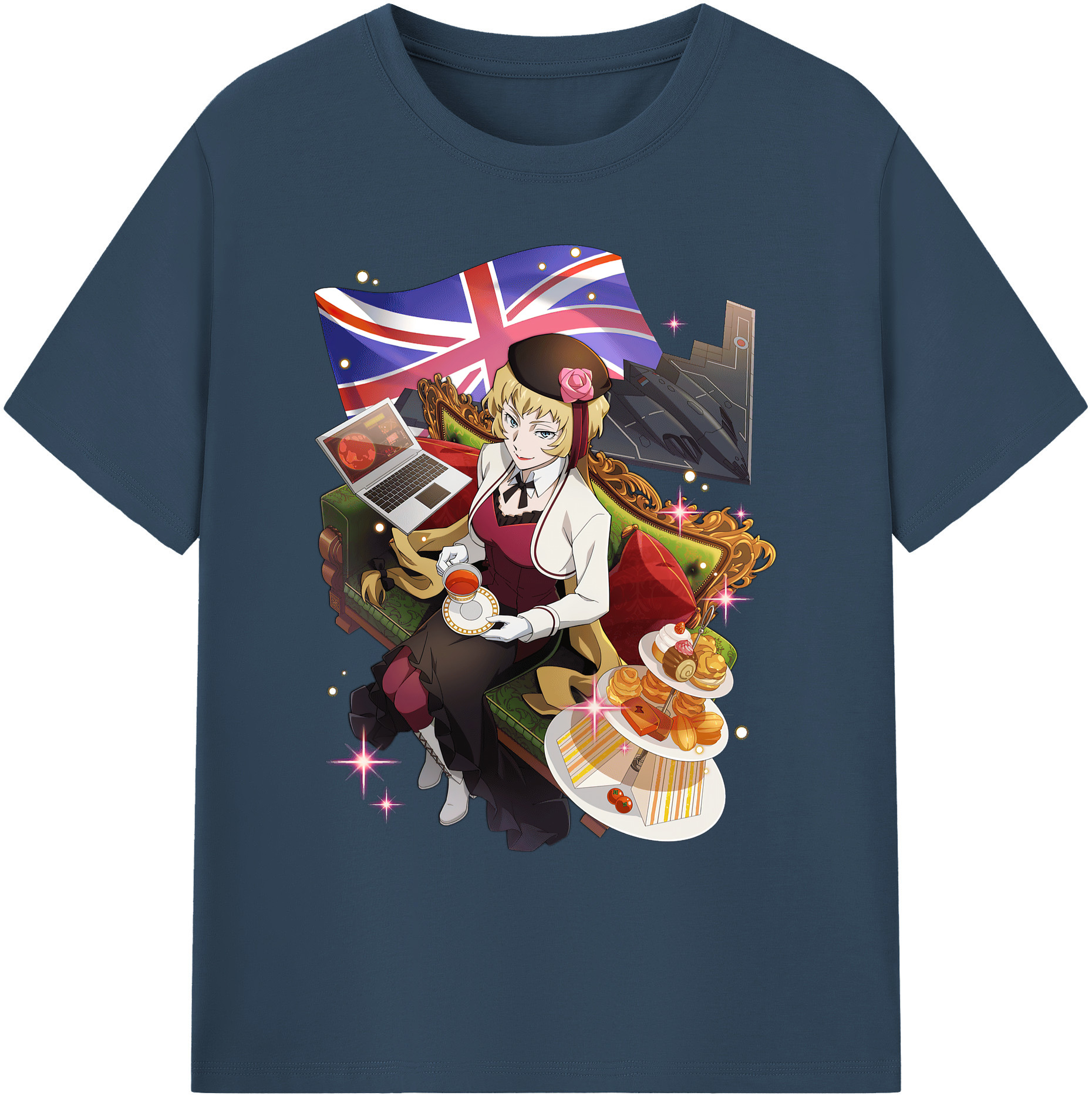 （画像用） 文豪ストレイドッグス Bungo Stray Dogs 綿100％ メンズ半袖Tシャツ｜肌触りやわらか＆通気性