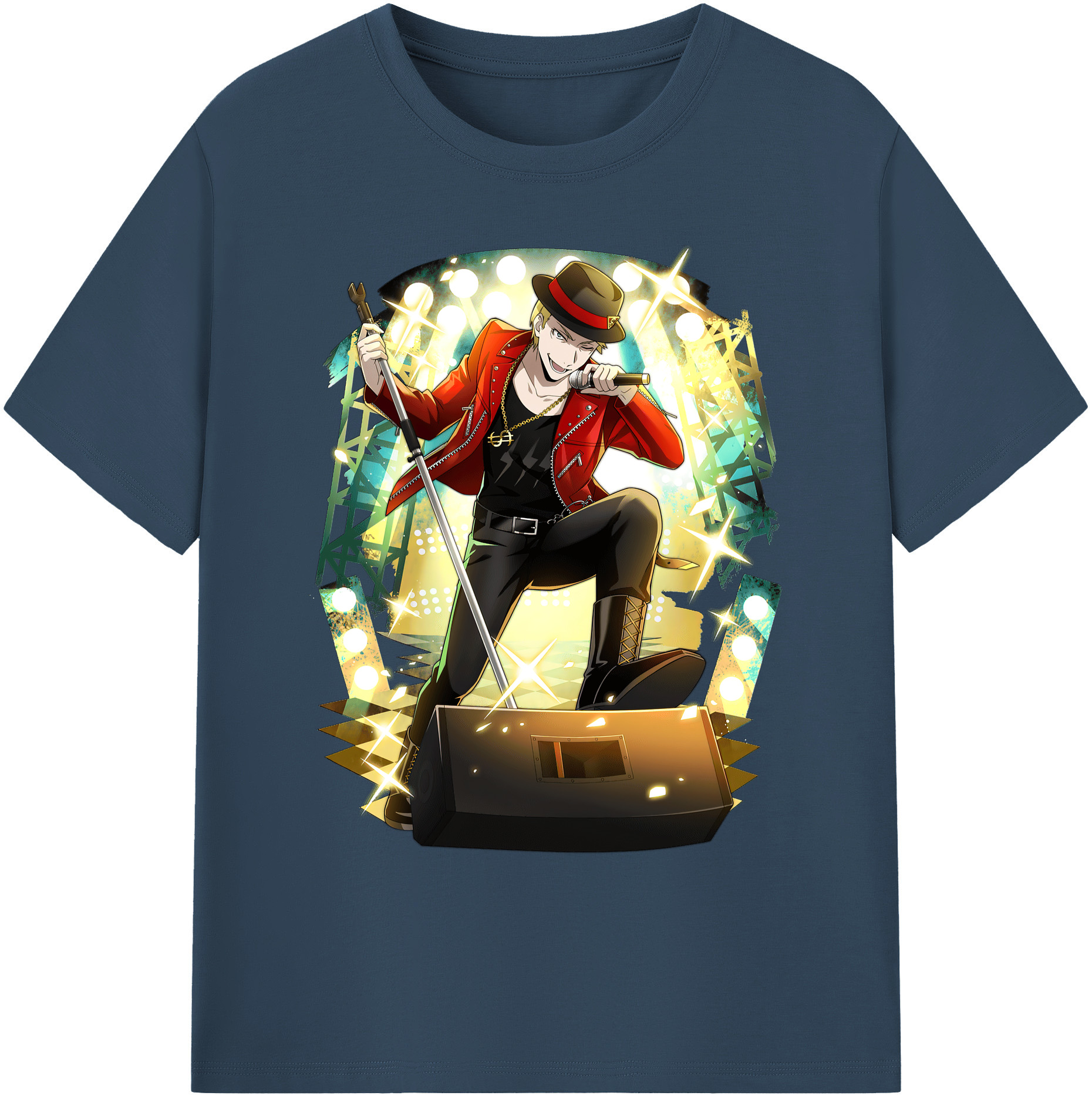 （画像用） 文豪ストレイドッグス Bungo Stray Dogs 綿100％ メンズ半袖Tシャツ｜肌触りやわらか＆通気性