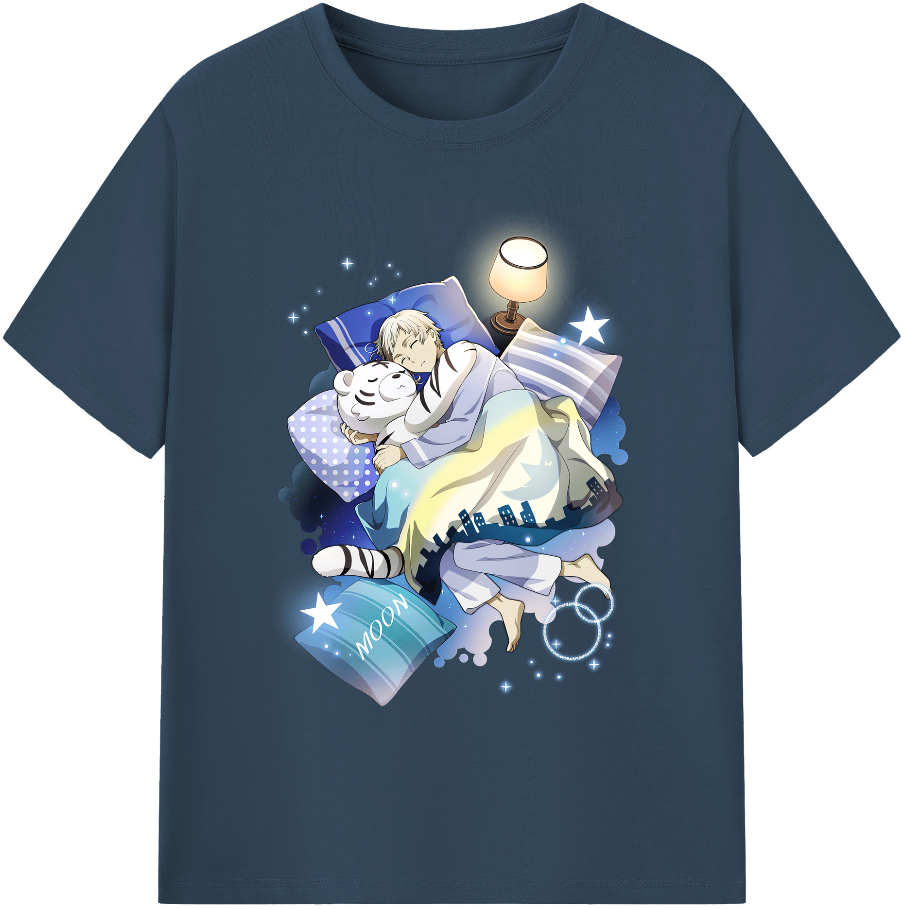 文豪ストレイドッグス Bungo Stray Dogs 綿100％ メンズ半袖Tシャツ｜肌触りやわらか＆通気性