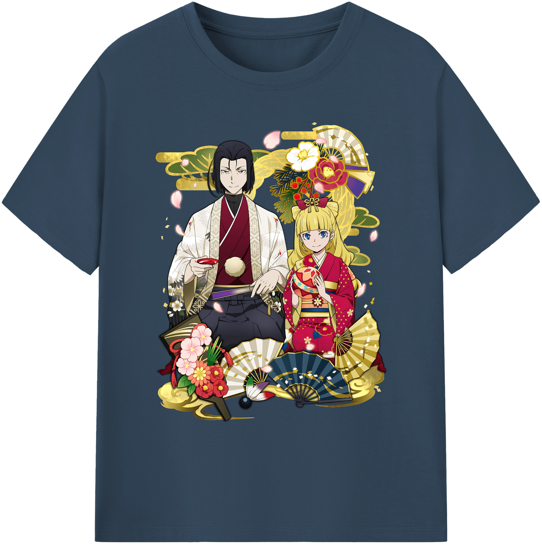 （画像用） 文豪ストレイドッグス Bungo Stray Dogs 綿100％ メンズ半袖Tシャツ｜肌触りやわらか＆通気性