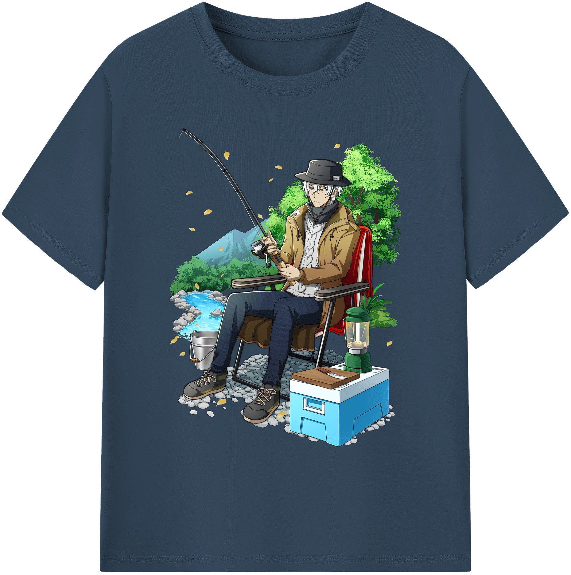 （画像用） 文豪ストレイドッグス Bungo Stray Dogs 綿100％ メンズ半袖Tシャツ｜肌触りやわらか＆通気性