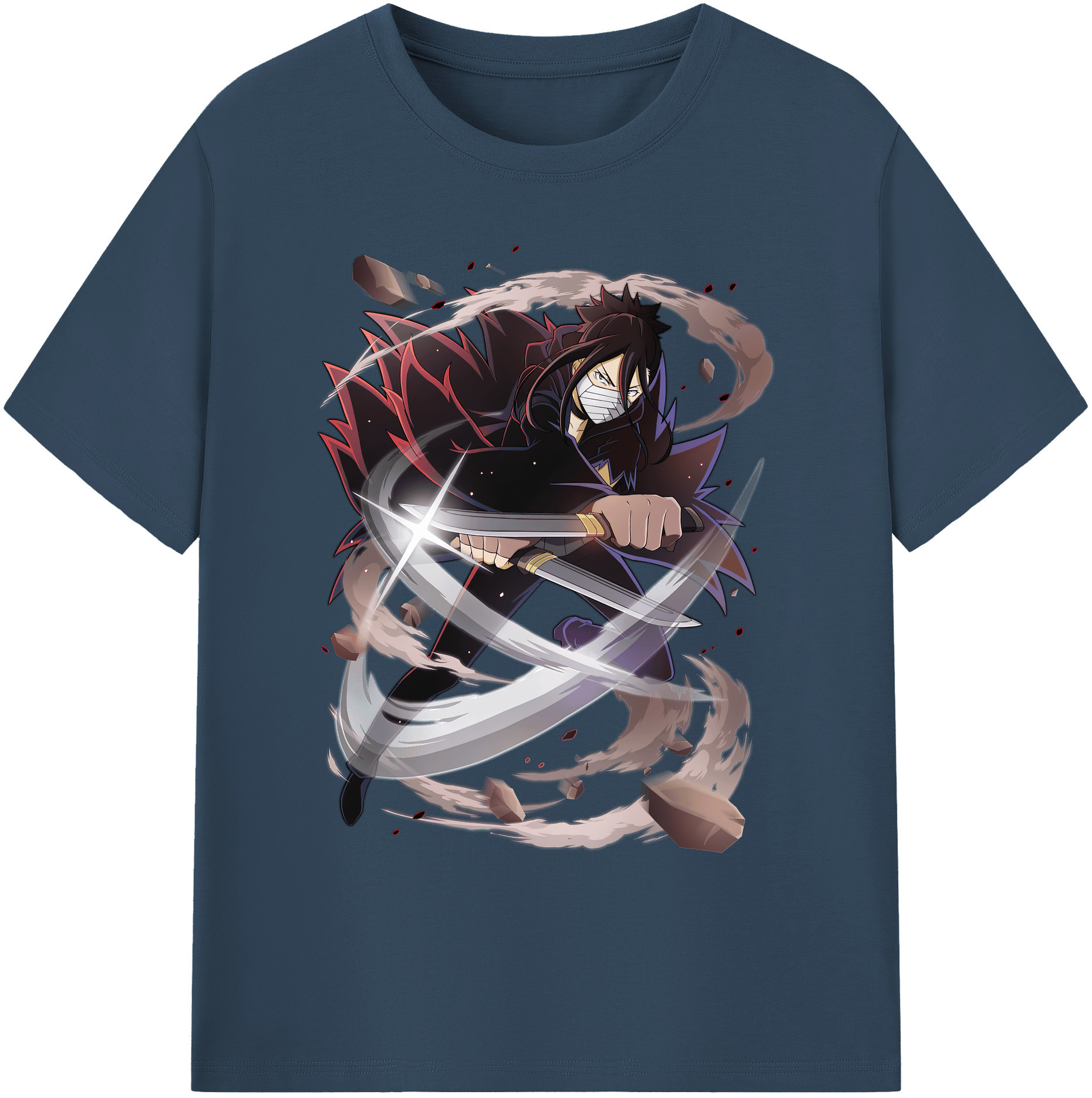 （画像用） 文豪ストレイドッグス Bungo Stray Dogs 綿100％ メンズ半袖Tシャツ｜肌触りやわらか＆通気性