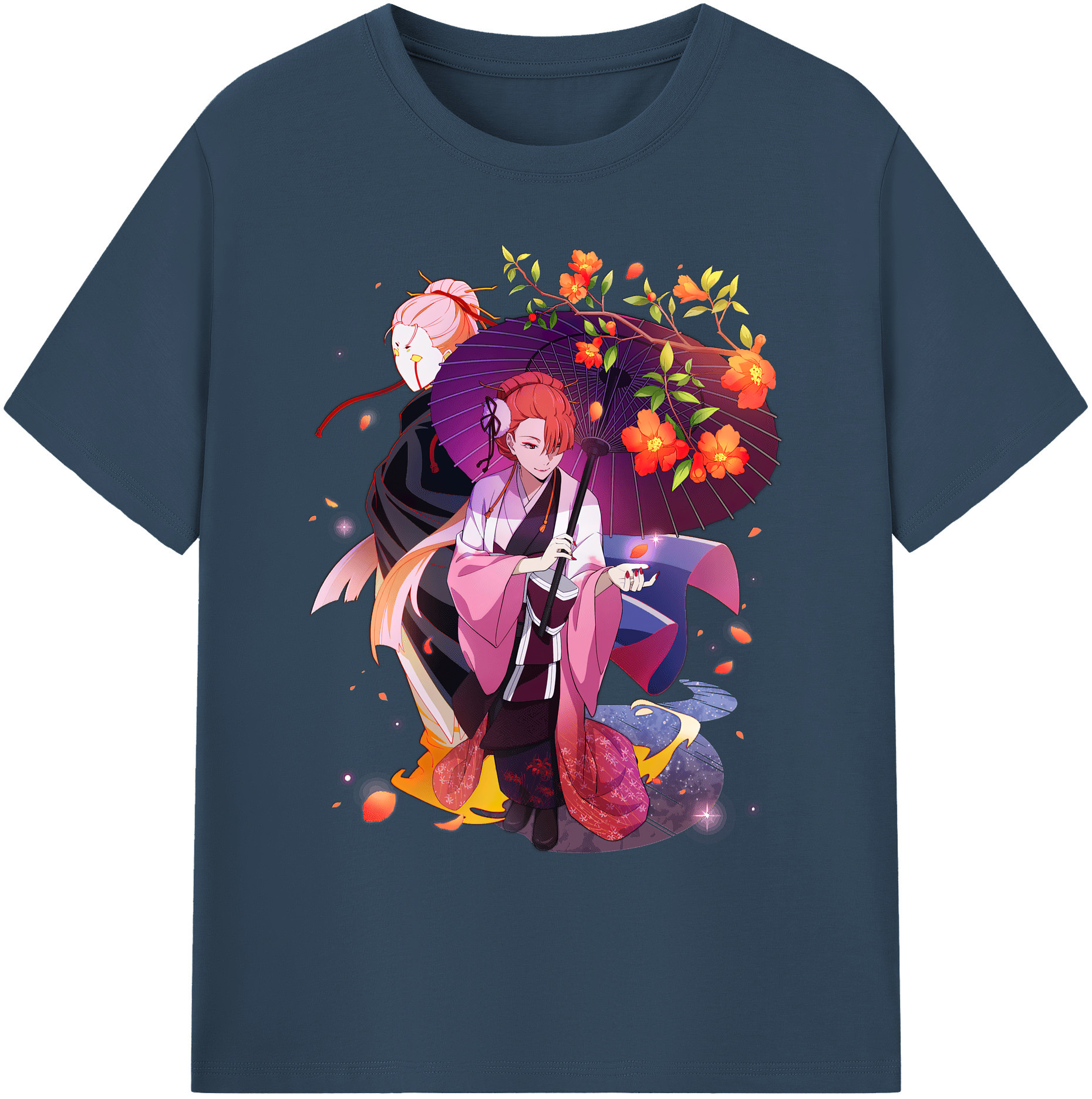 （画像用） 文豪ストレイドッグス Bungo Stray Dogs 綿100％ メンズ半袖Tシャツ｜肌触りやわらか＆通気性