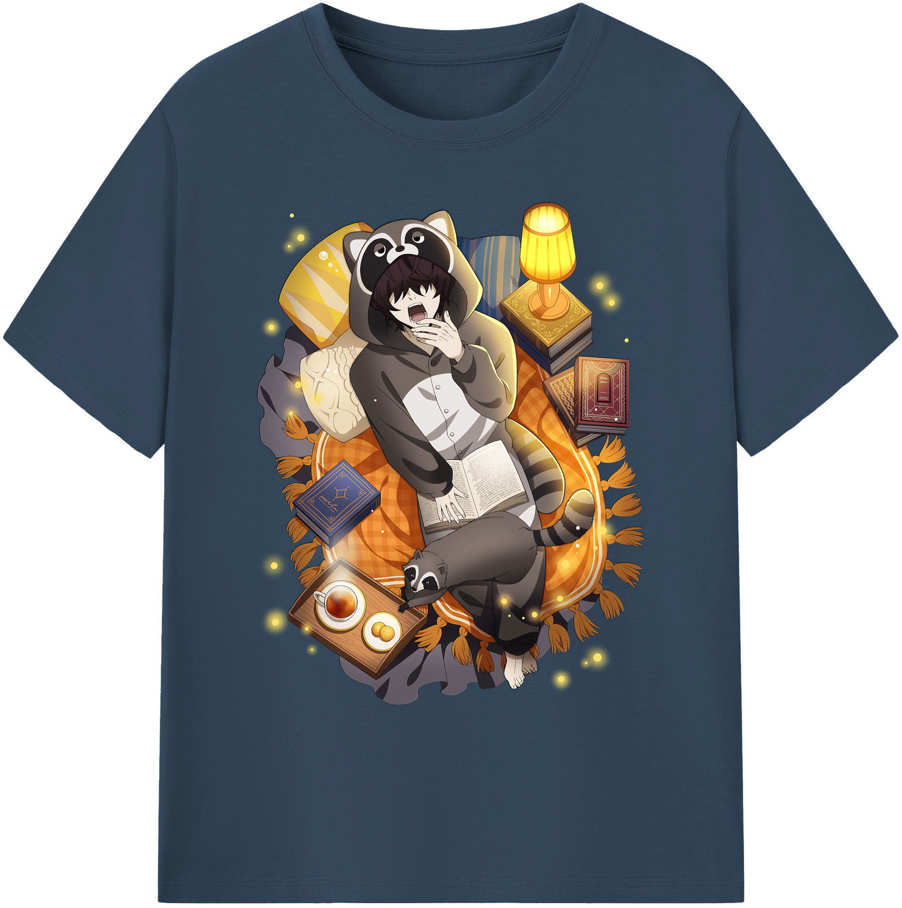 （画像用） 文豪ストレイドッグス Bungo Stray Dogs 綿100％ メンズ半袖Tシャツ｜肌触りやわらか＆通気性