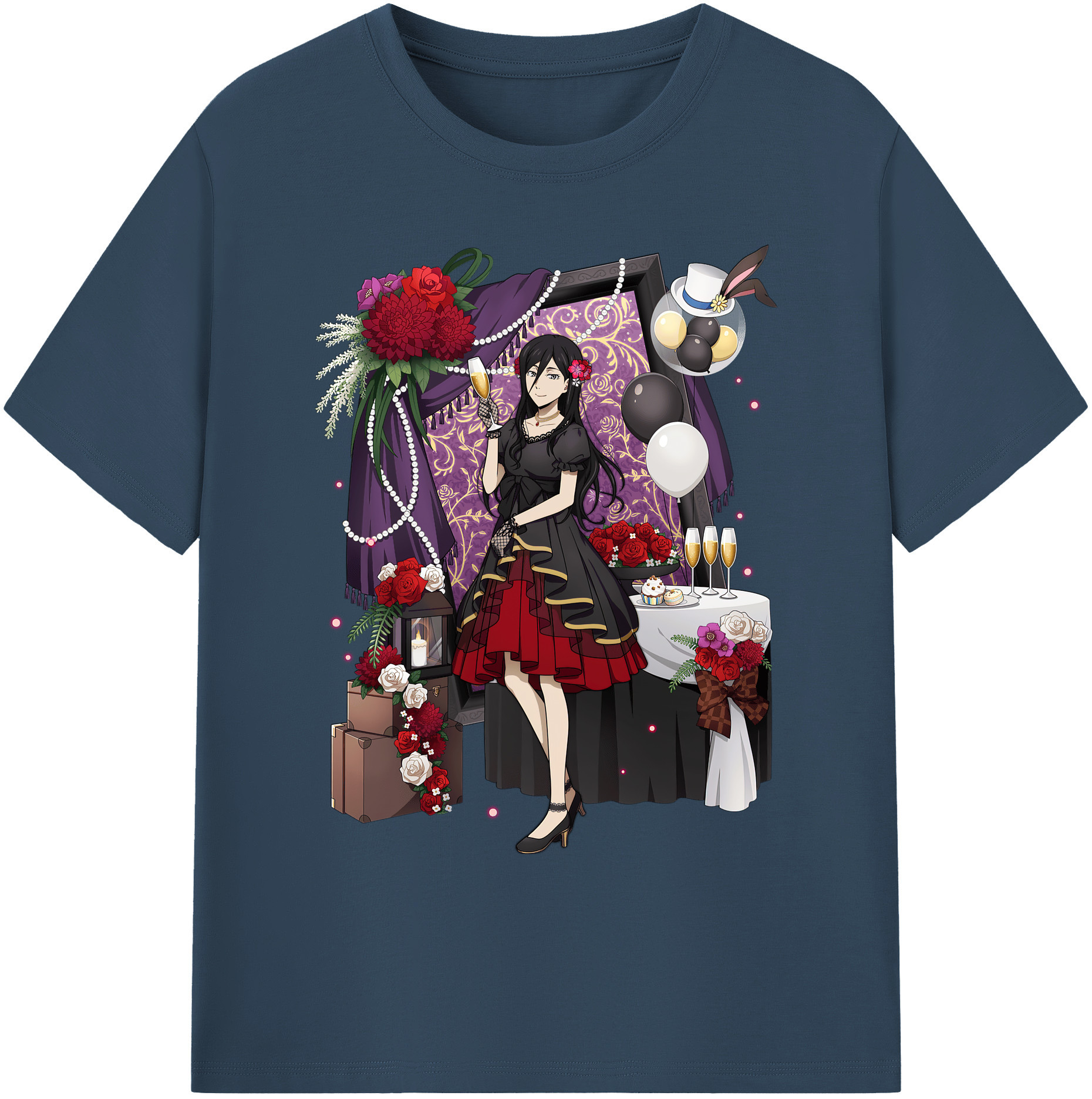 （画像用） 文豪ストレイドッグス Bungo Stray Dogs 綿100％ メンズ半袖Tシャツ｜肌触りやわらか＆通気性