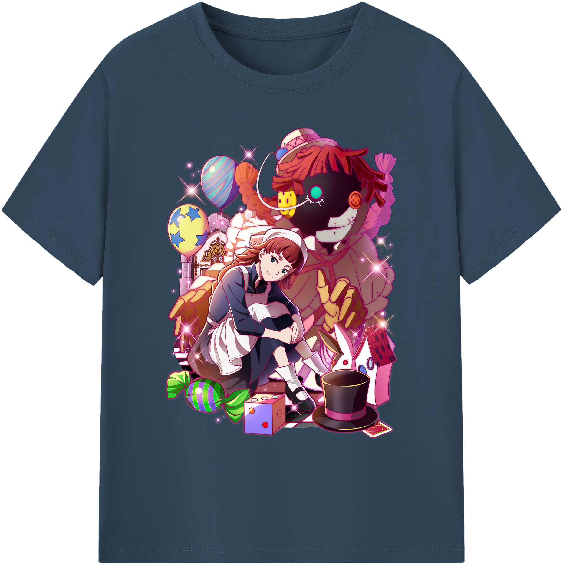 （画像用） 文豪ストレイドッグス Bungo Stray Dogs 綿100％ メンズ半袖Tシャツ｜肌触りやわらか＆通気性