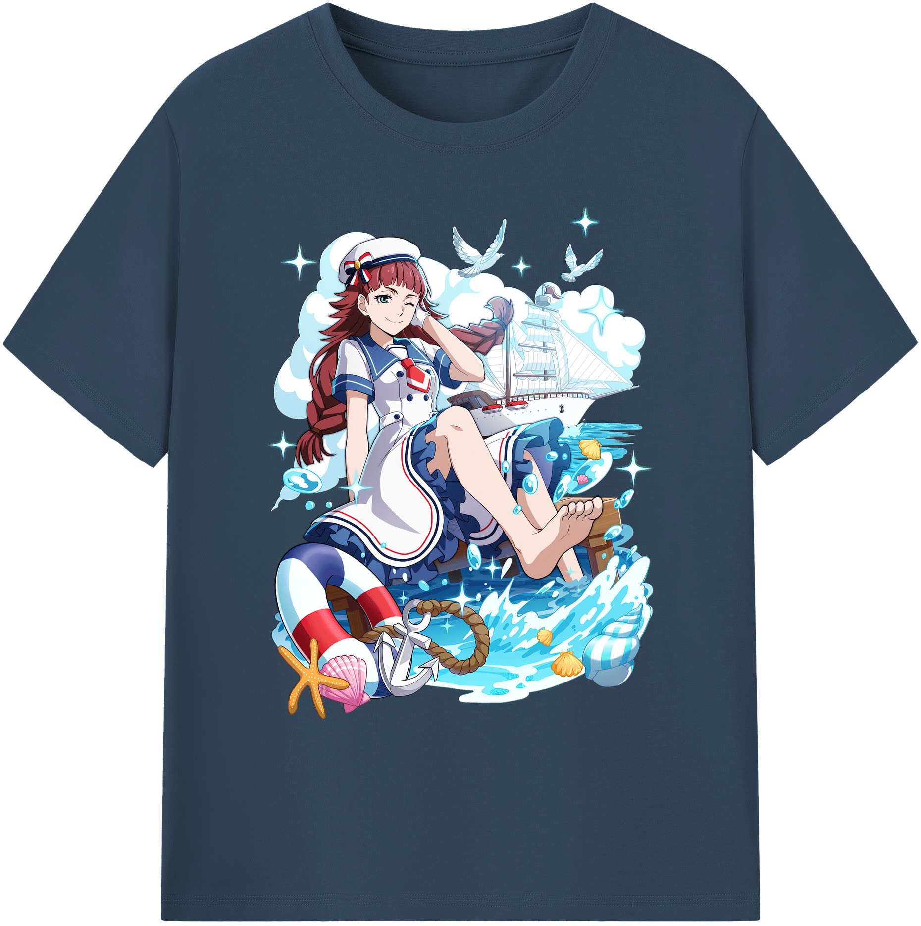 （画像用） 文豪ストレイドッグス Bungo Stray Dogs 綿100％ メンズ半袖Tシャツ｜肌触りやわらか＆通気性