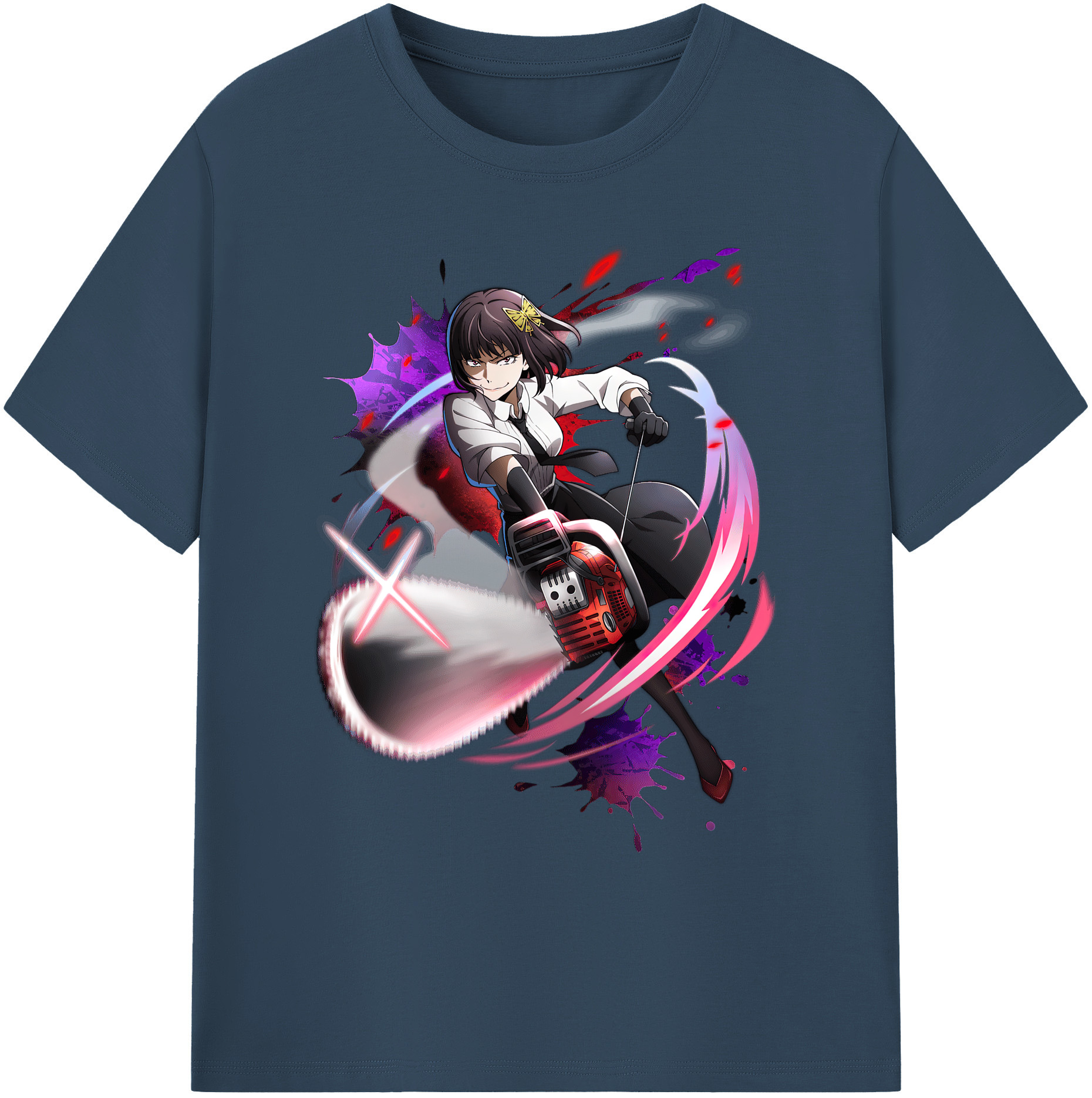 （画像用） 文豪ストレイドッグス Bungo Stray Dogs 綿100％ メンズ半袖Tシャツ｜肌触りやわらか＆通気性