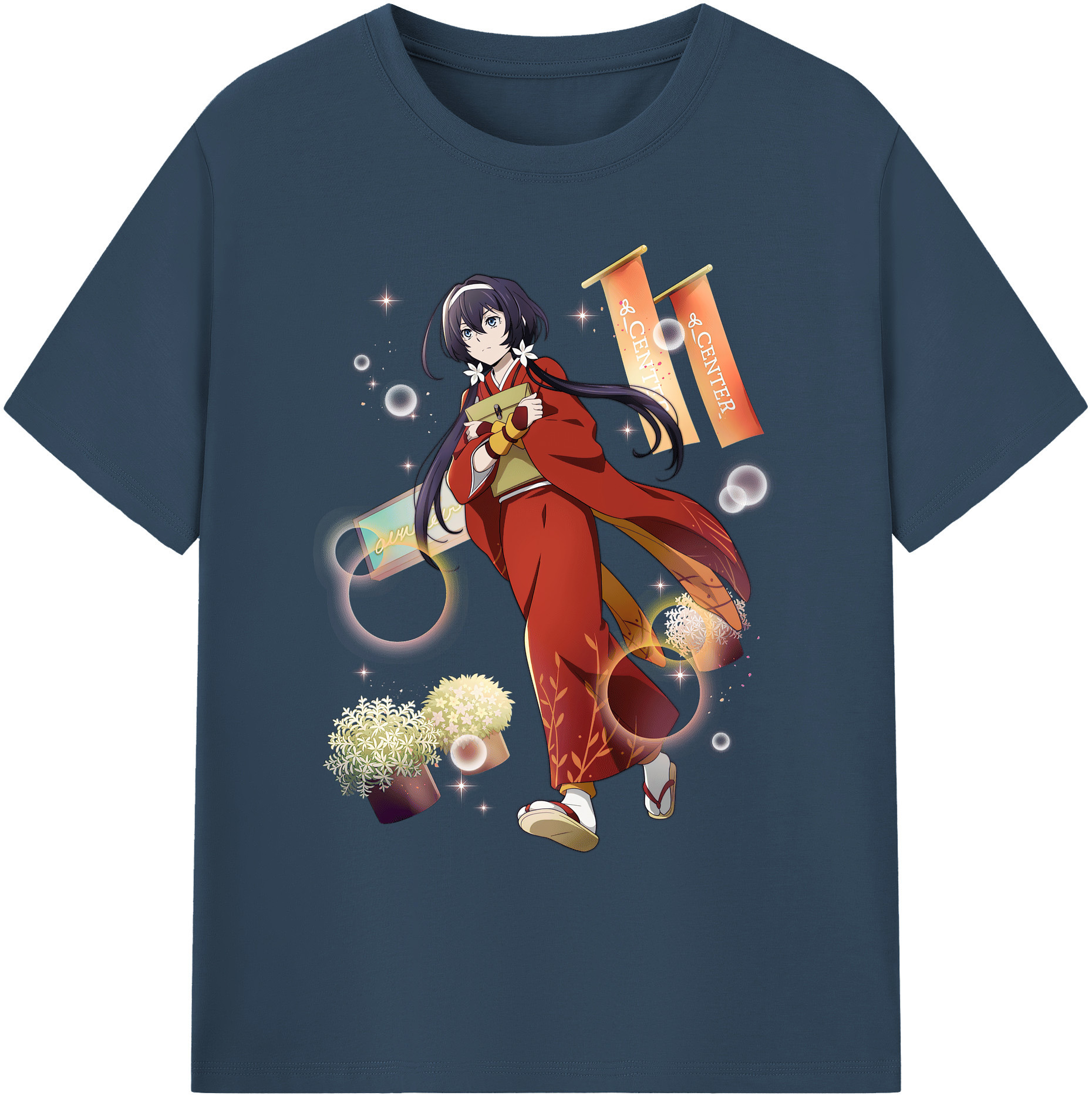（画像用） 文豪ストレイドッグス Bungo Stray Dogs 綿100％ メンズ半袖Tシャツ｜肌触りやわらか＆通気性