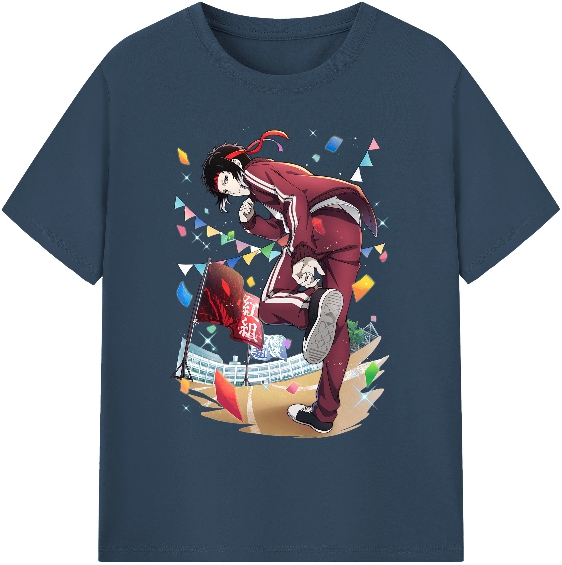 （画像用） 文豪ストレイドッグス Bungo Stray Dogs 綿100％ メンズ半袖Tシャツ｜肌触りやわらか＆通気性