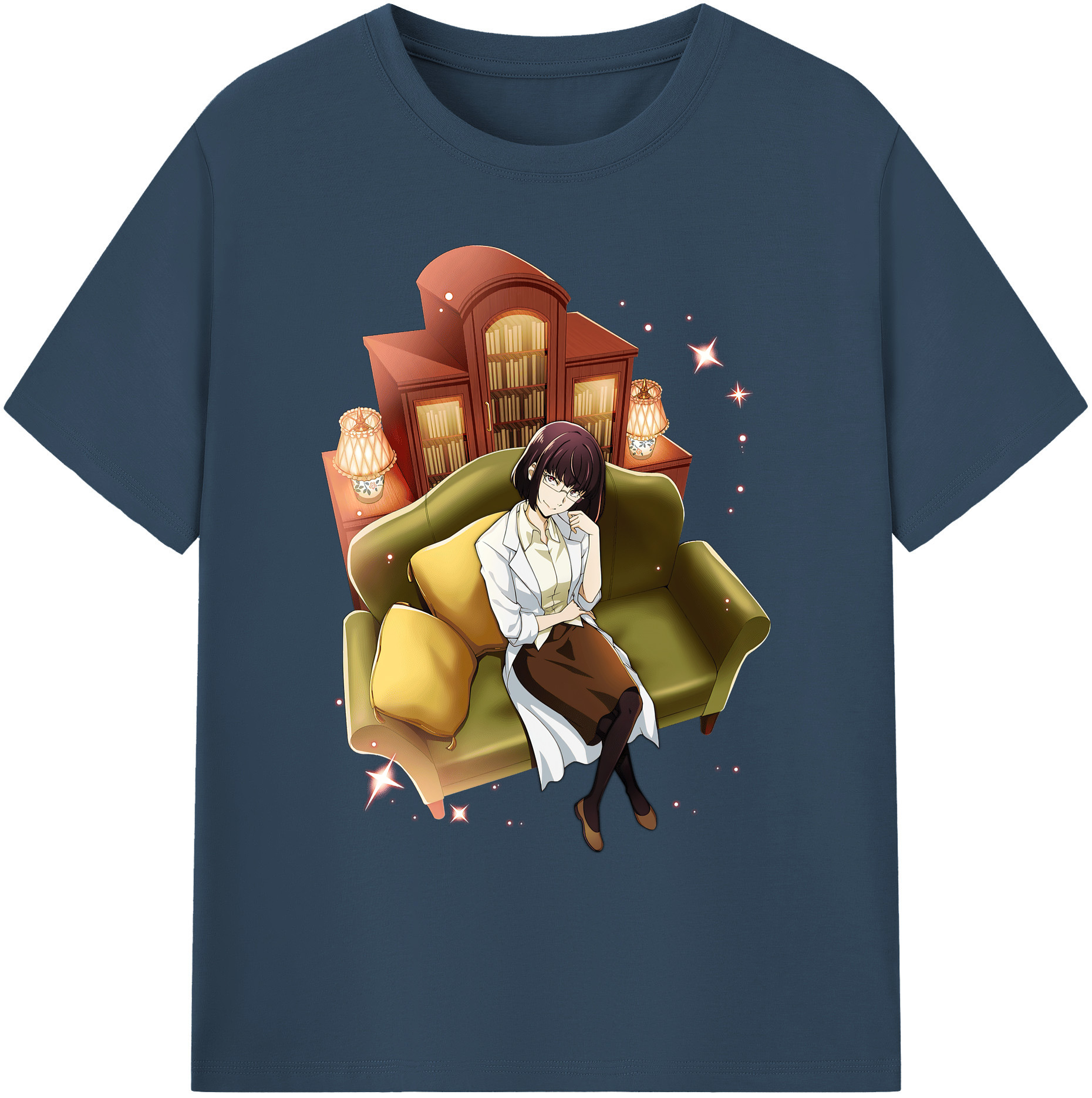 （画像用） 文豪ストレイドッグス Bungo Stray Dogs 綿100％ メンズ半袖Tシャツ｜肌触りやわらか＆通気性